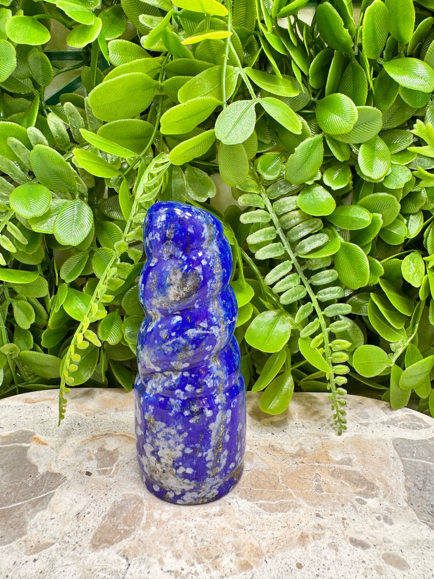 Lapis Lazuli Unicorn Horn 356g