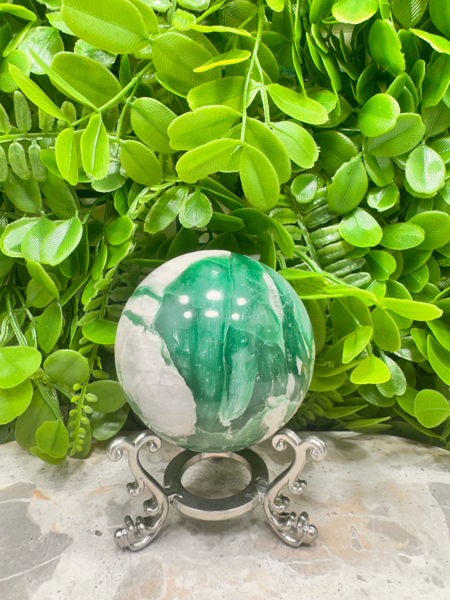 Blue / Green Kyanite Sphere 474g
