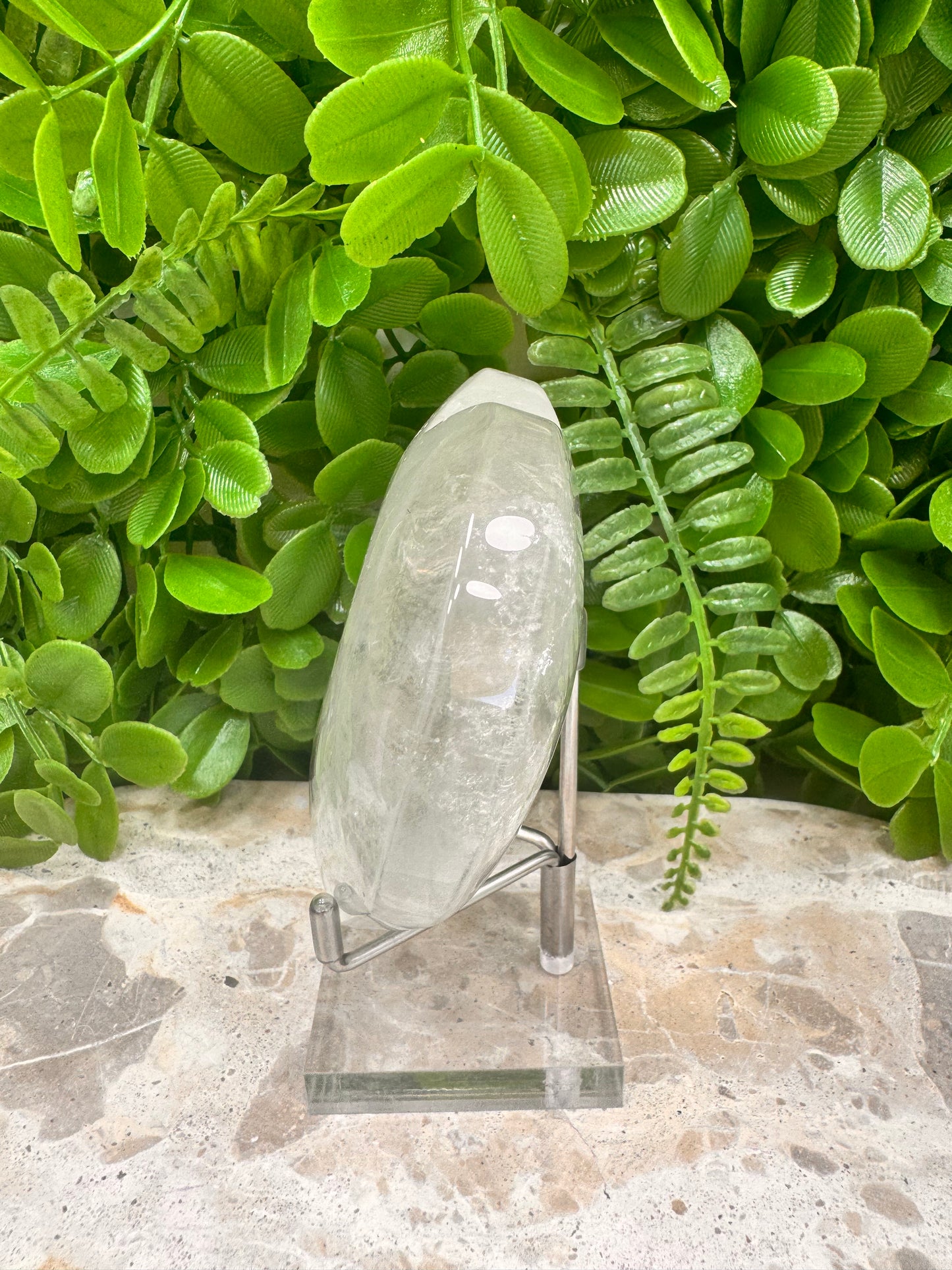 Clear Quartz Heart 395g