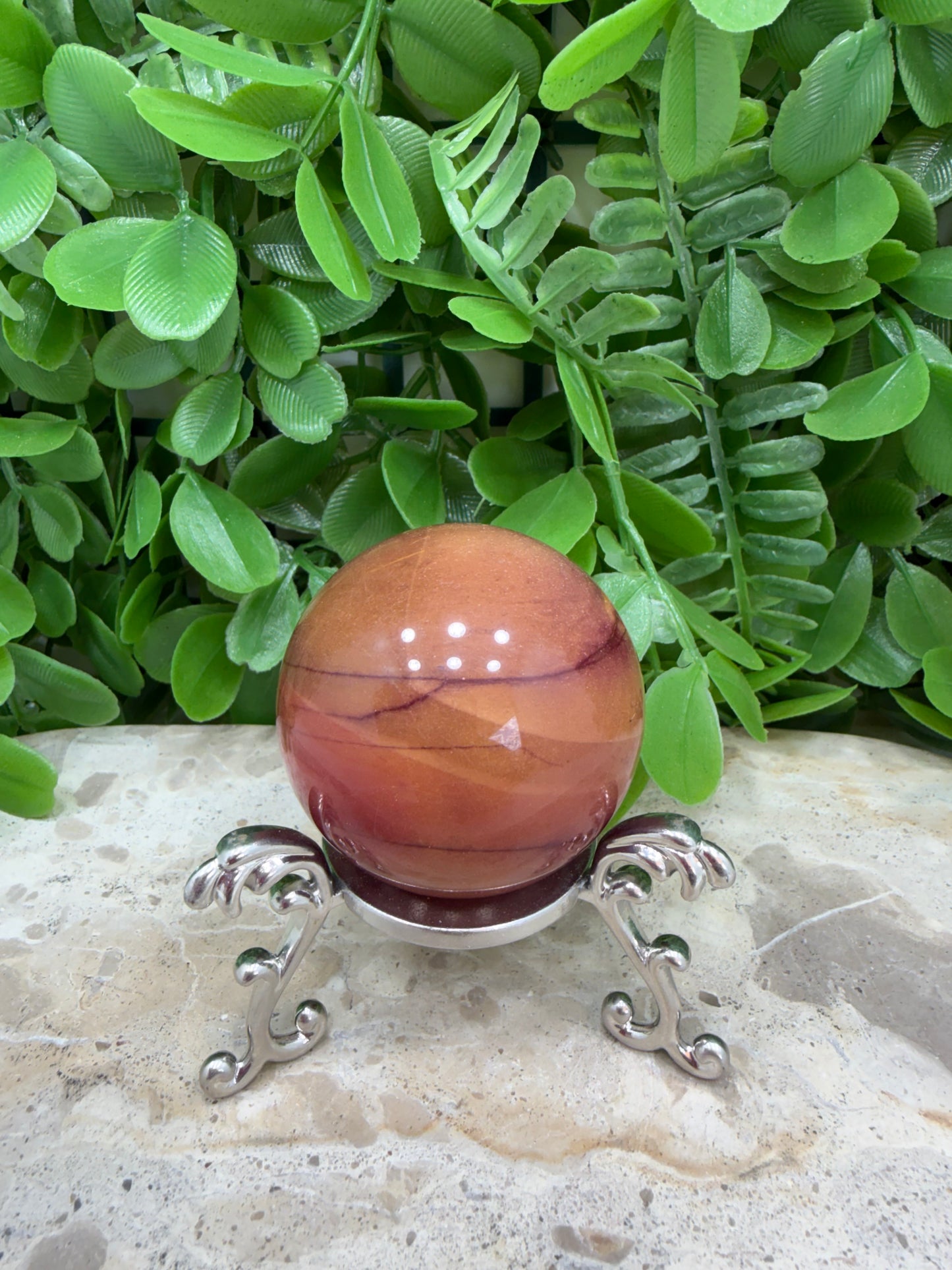 Mookaite Jasper Sphere 148g