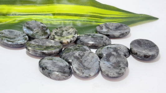 Larvikite Worry Stone