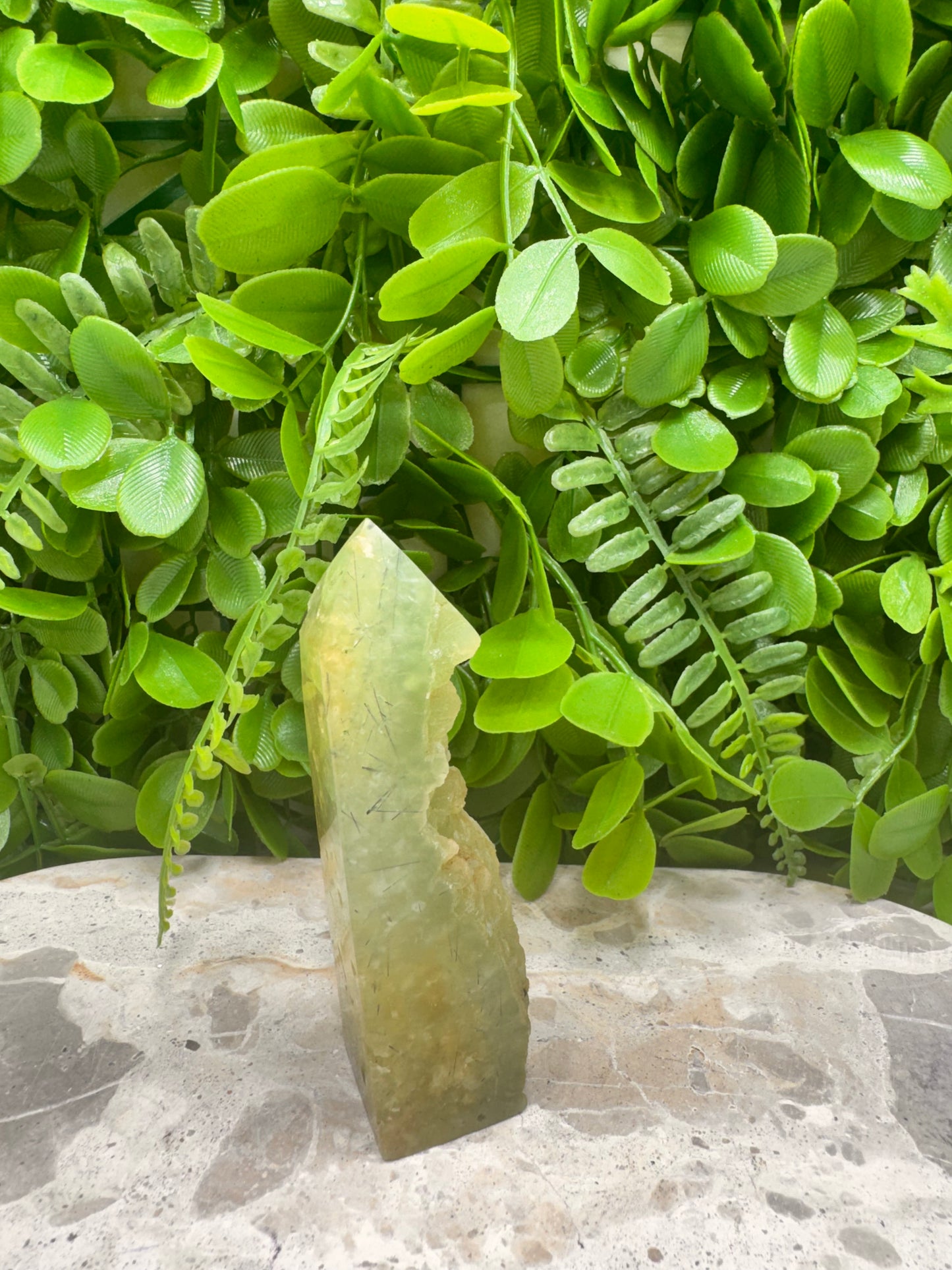 Prehnite Point Freeform 136g
