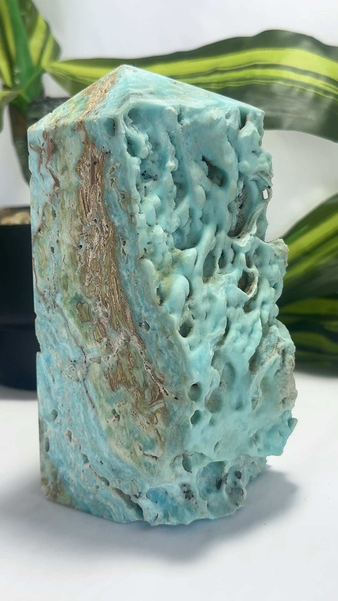 Hemimorphite Tower /Freeform 1508g
