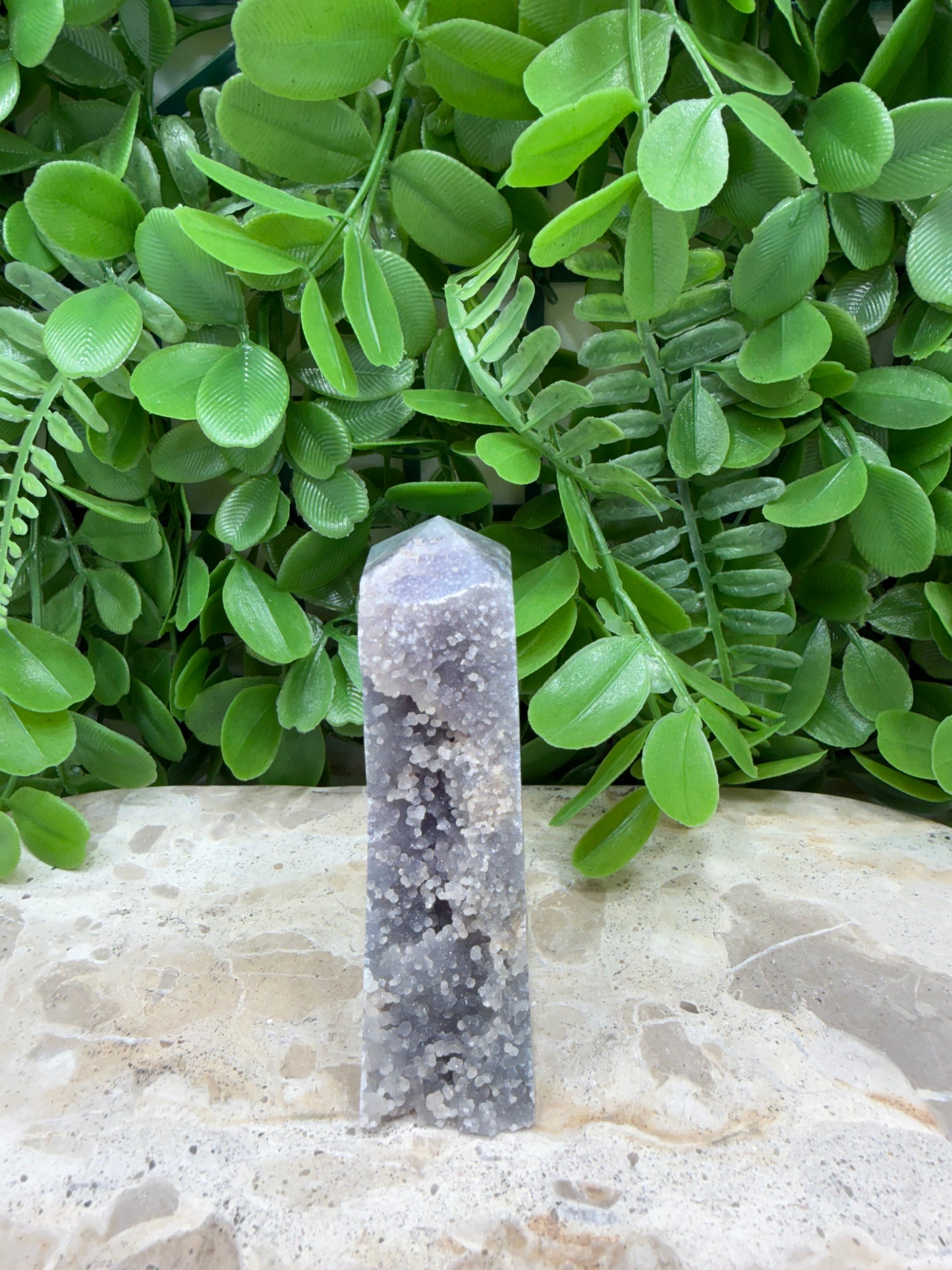 Grape Agate Freeform Point 122g