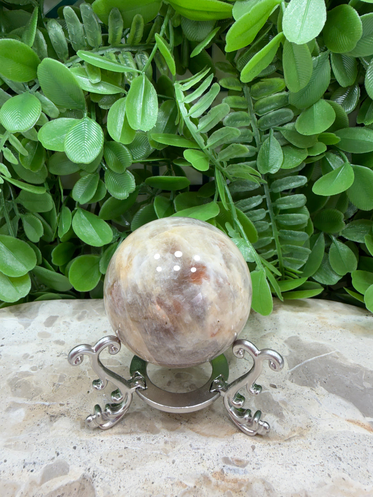 Moonstone Sphere 198g