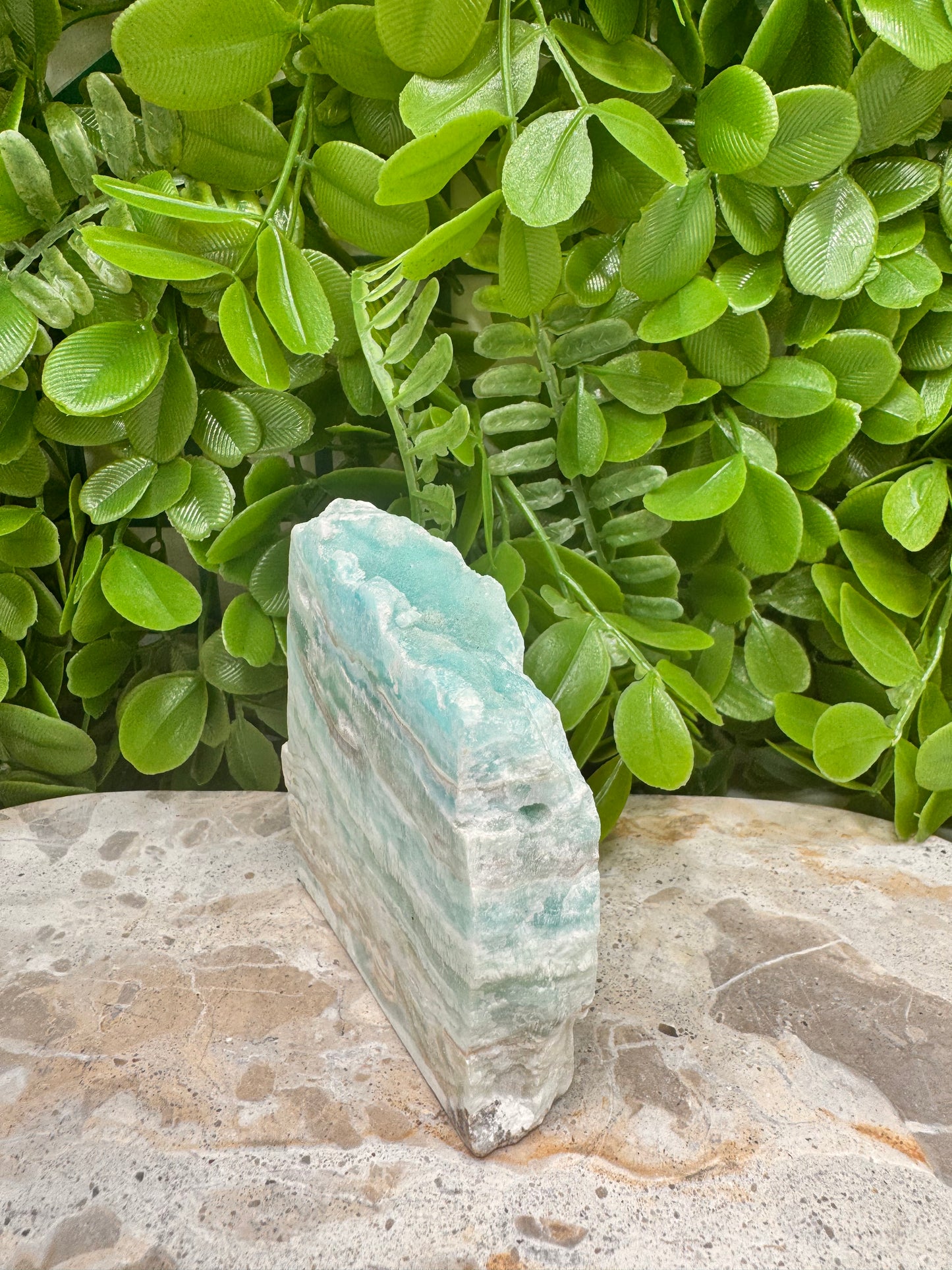 Blue Aragonite Slab 254g