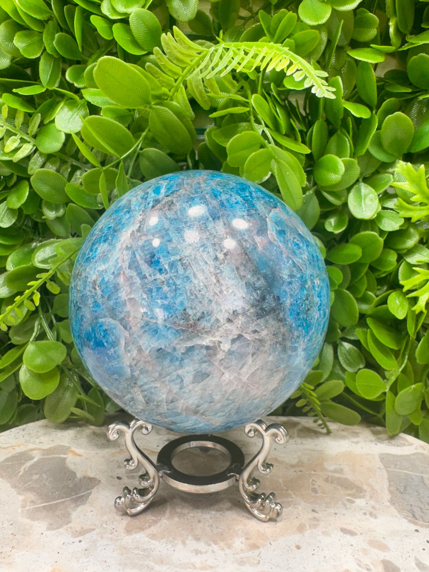 Apatite Sphere 1960g