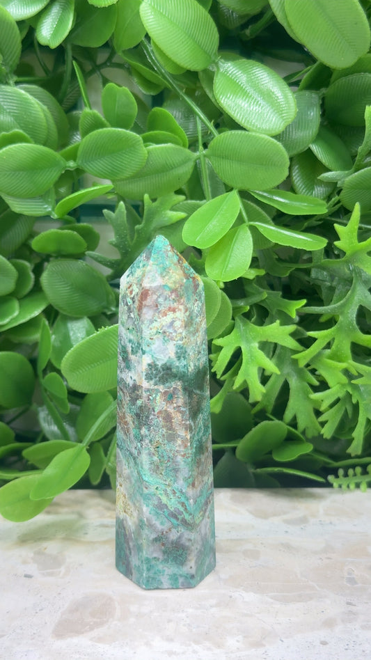 Chrysocolla Tower 100g