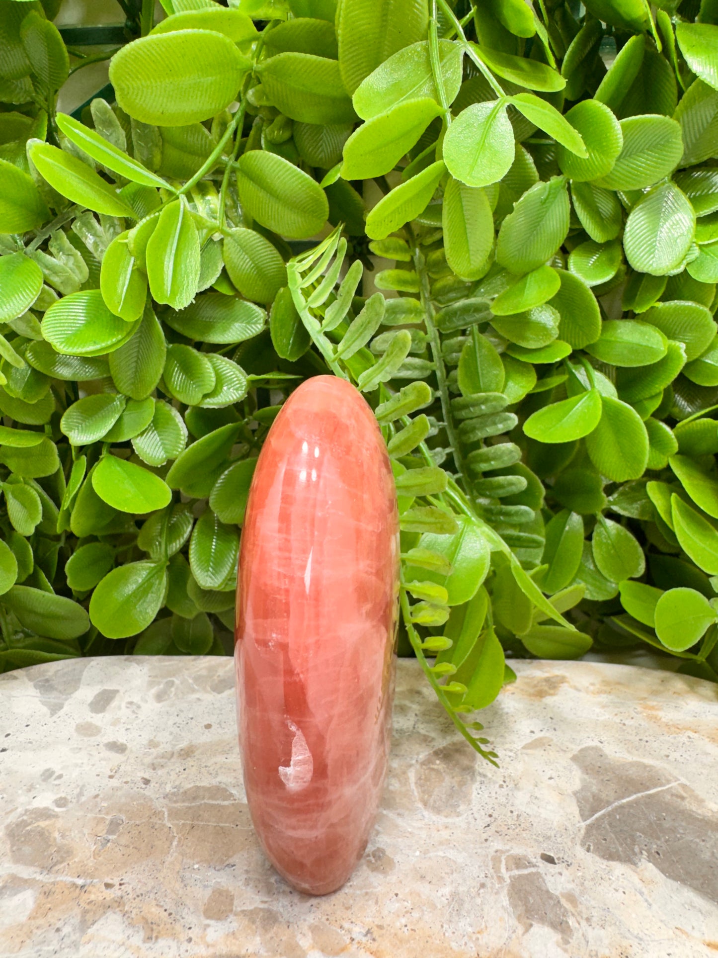 Standing Rose Calcite 320g