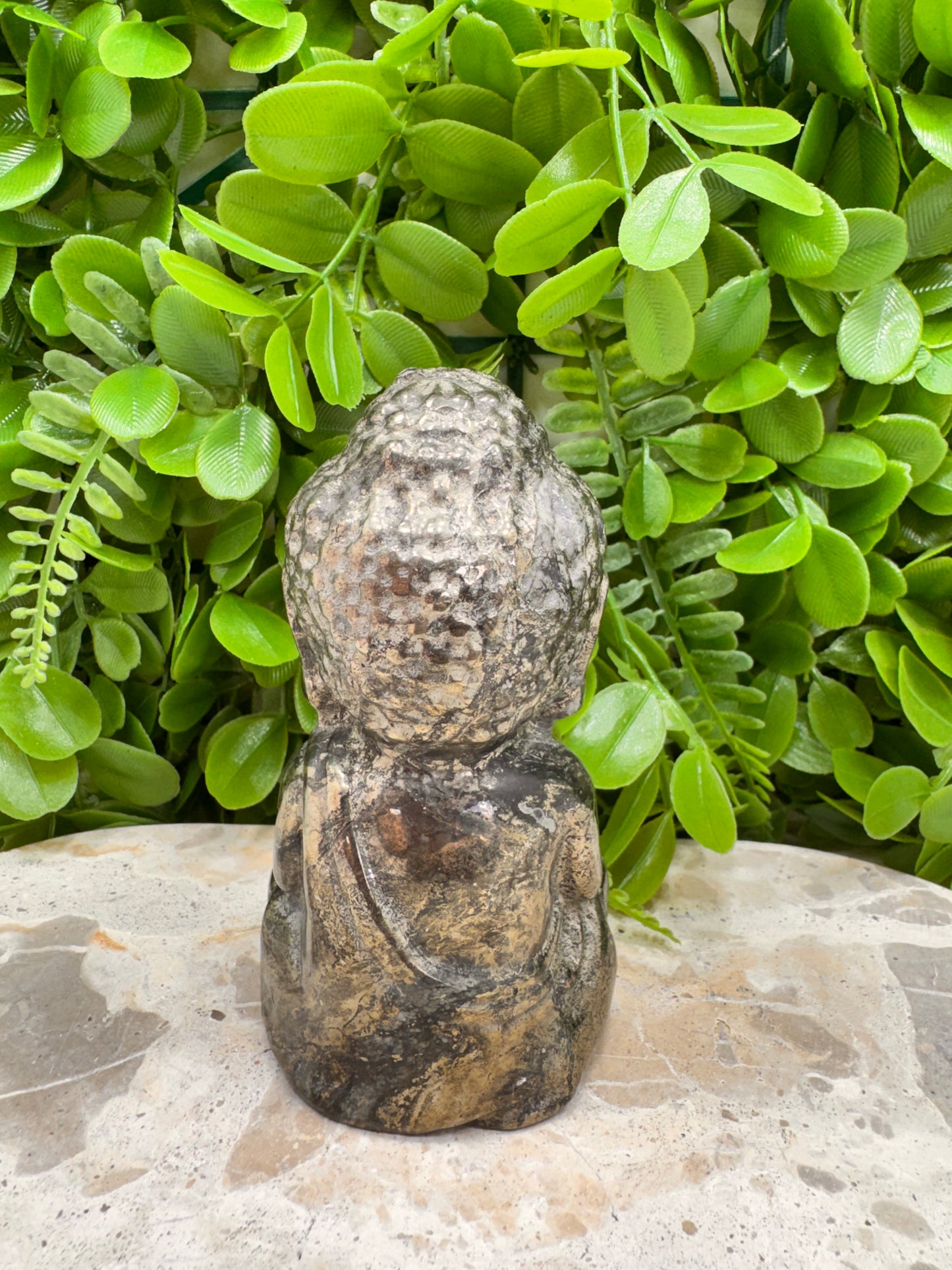 Pyrite Buddha 716g