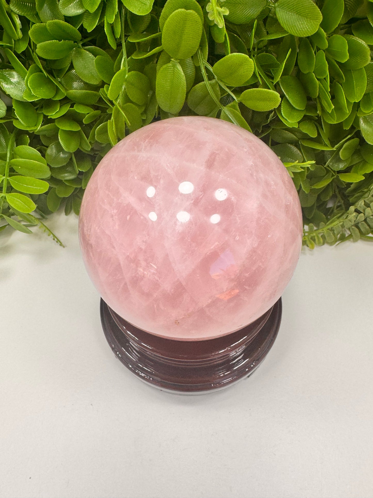 Rose Quartz Sphere 2226g