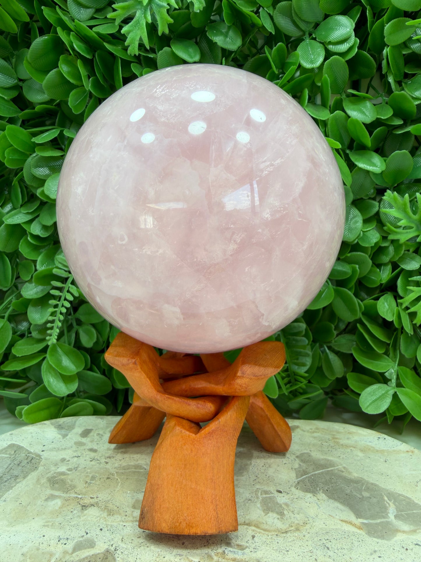 Rose Quartz Sphere 2972g