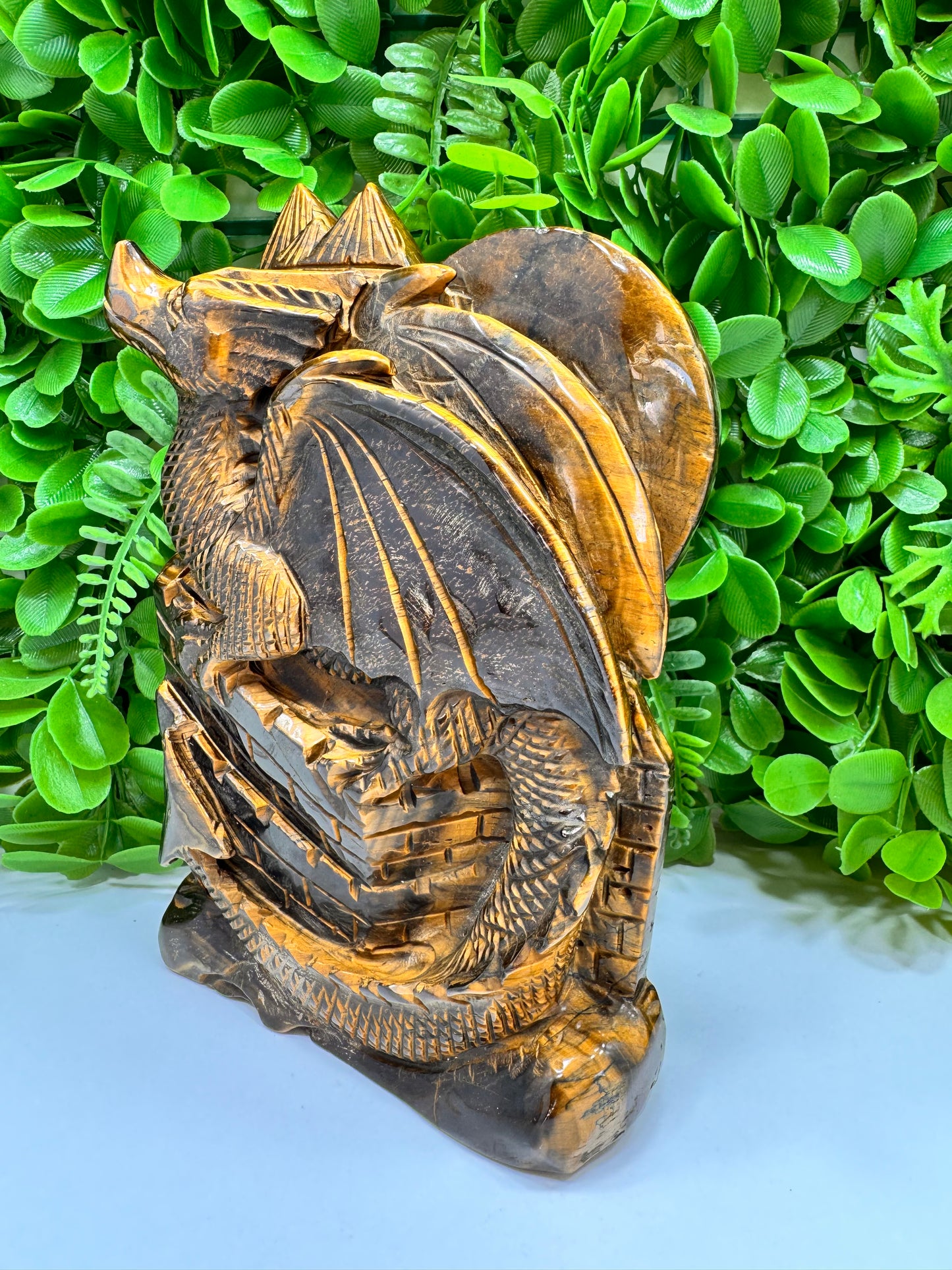 Tigers Eye Dragon On Castle 2014g