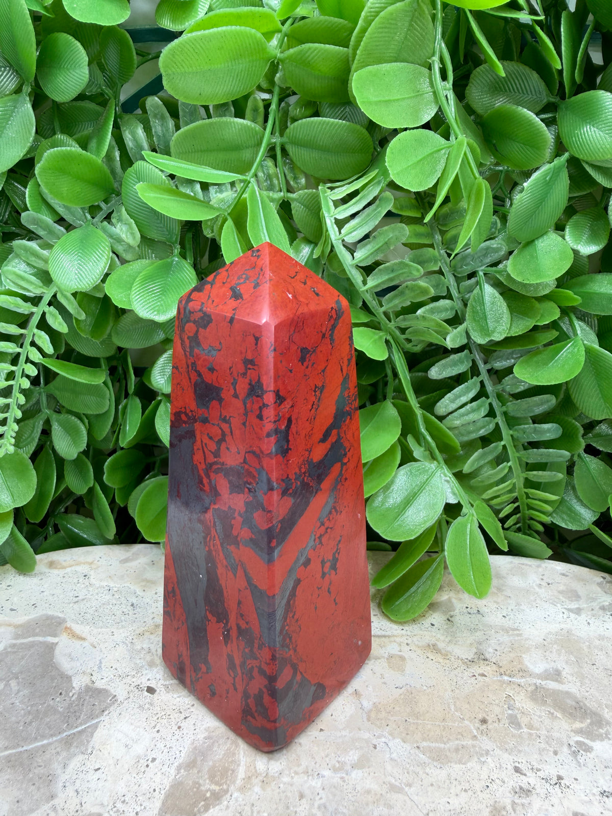 Red Jasper Tower | Grounding • Strength • Courage
