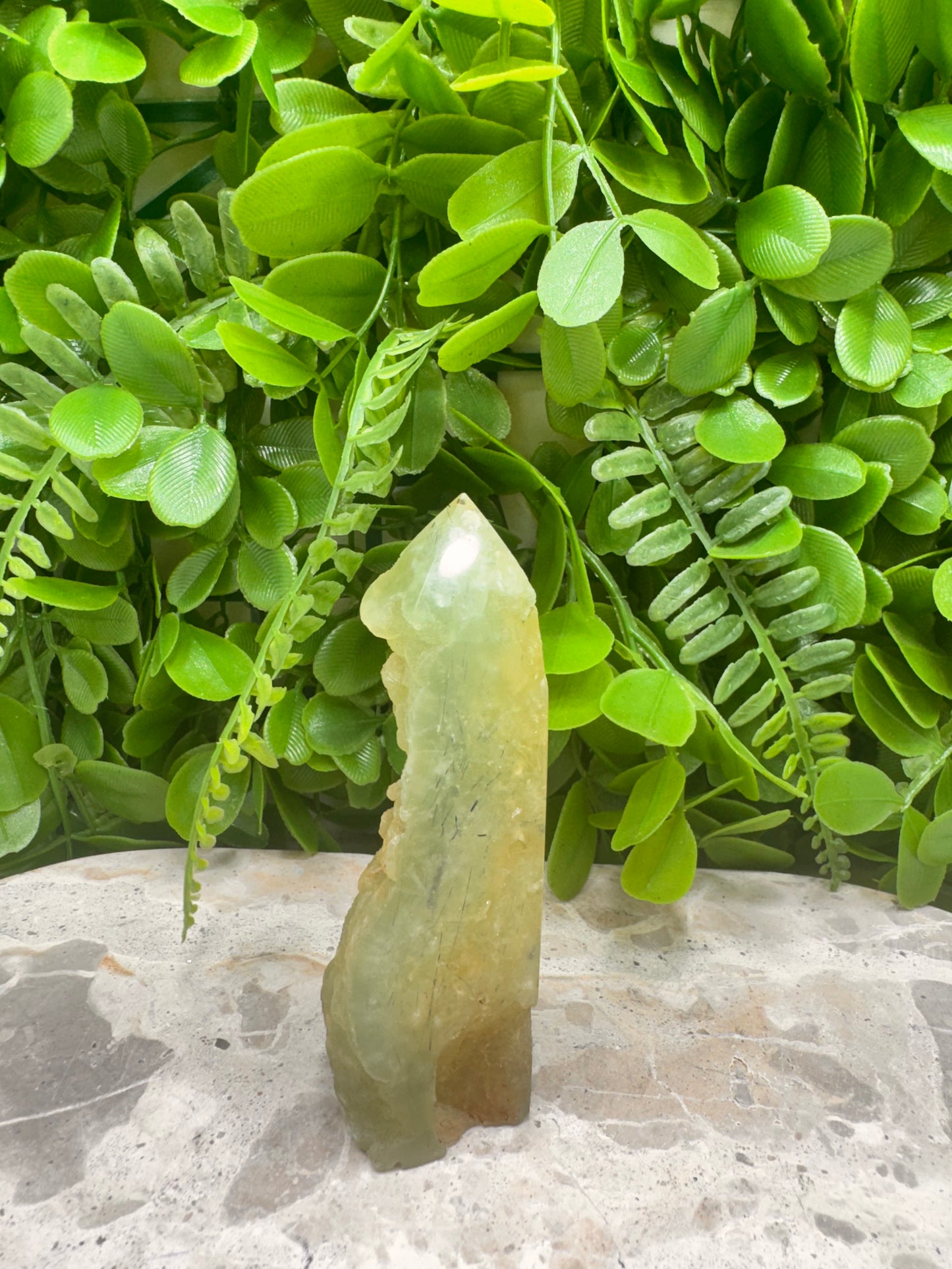 Prehnite Point Freeform 136g