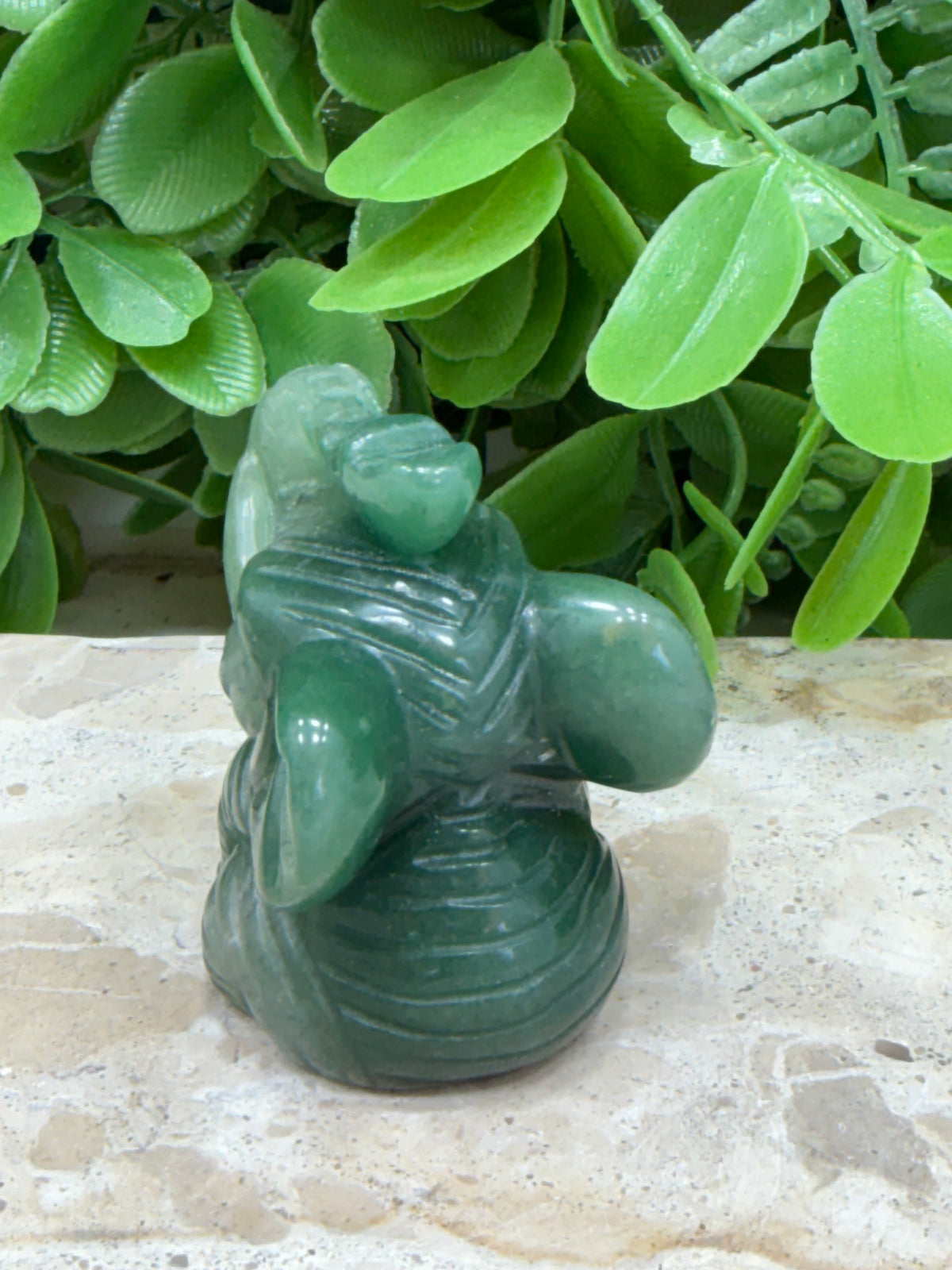 Green Aventurine Elephant 84g | Luck • Abundance • Opportunity