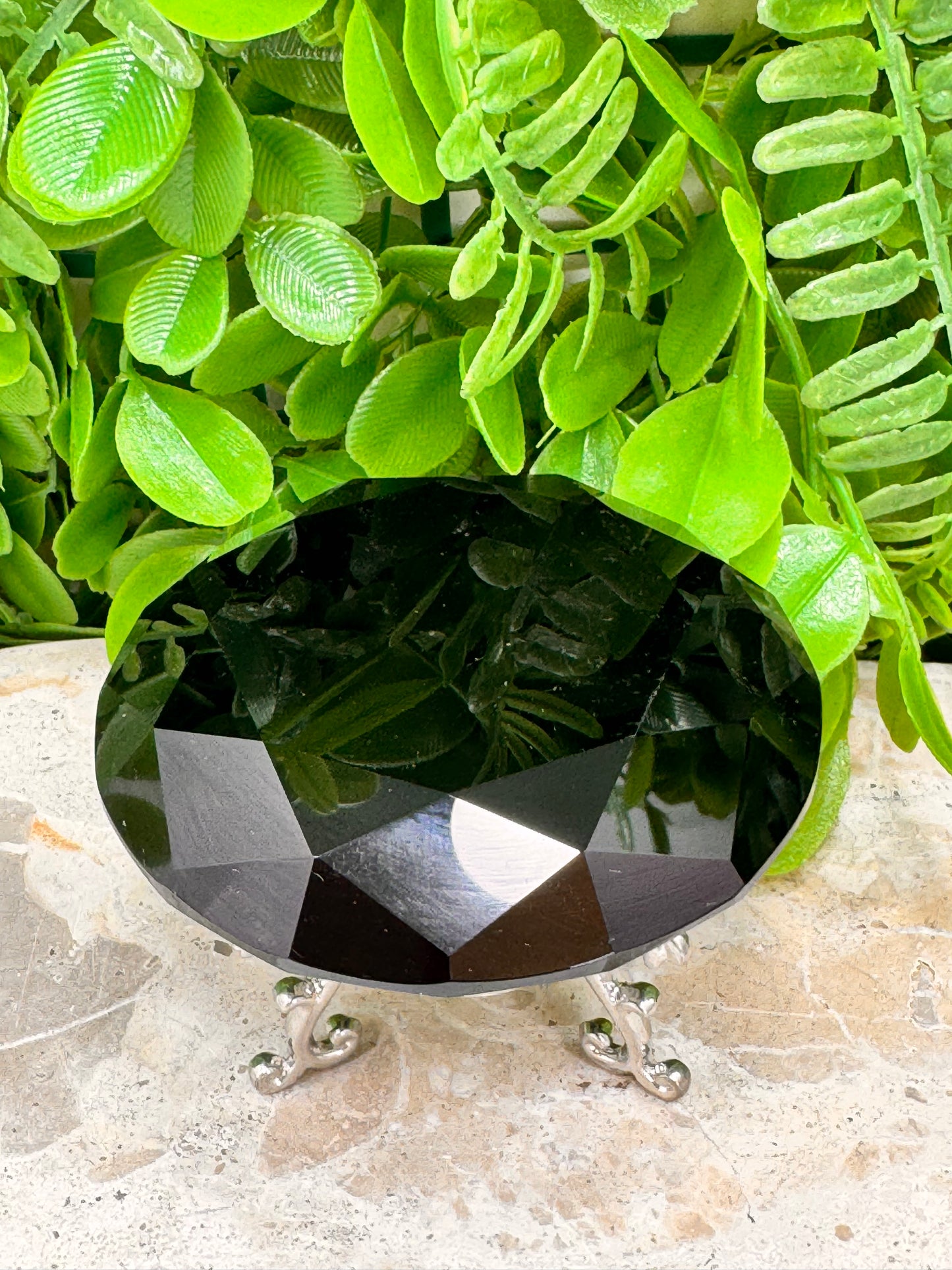 Black Obsidian Diamond 176g