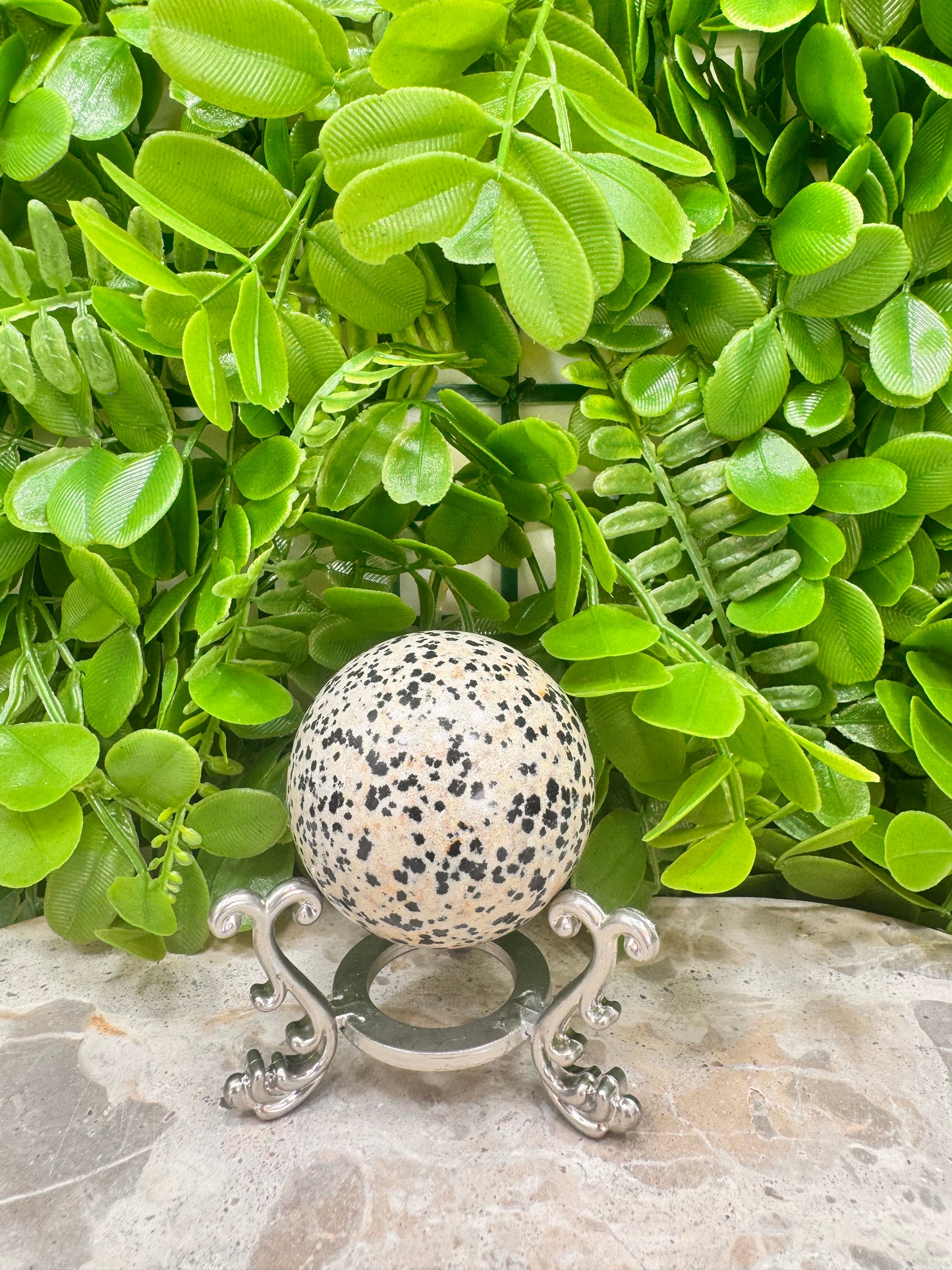 Dalmation Jasper Sphere 202g