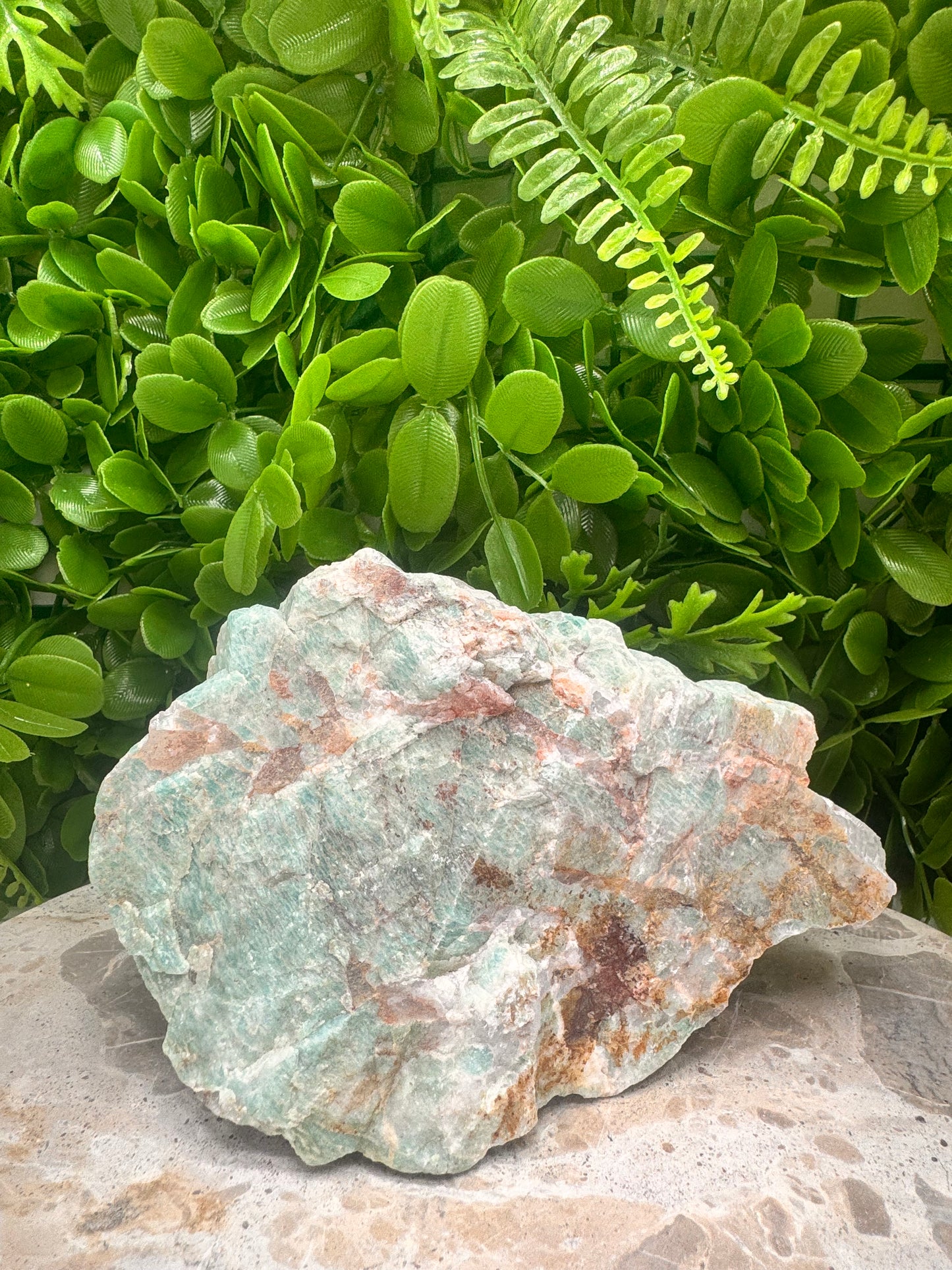 Amazonite Raw Freeform 1014g