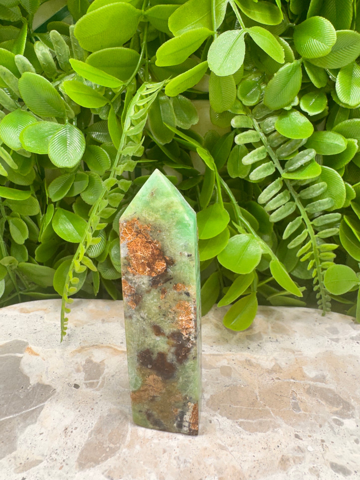 Chrysoprase Points 86g