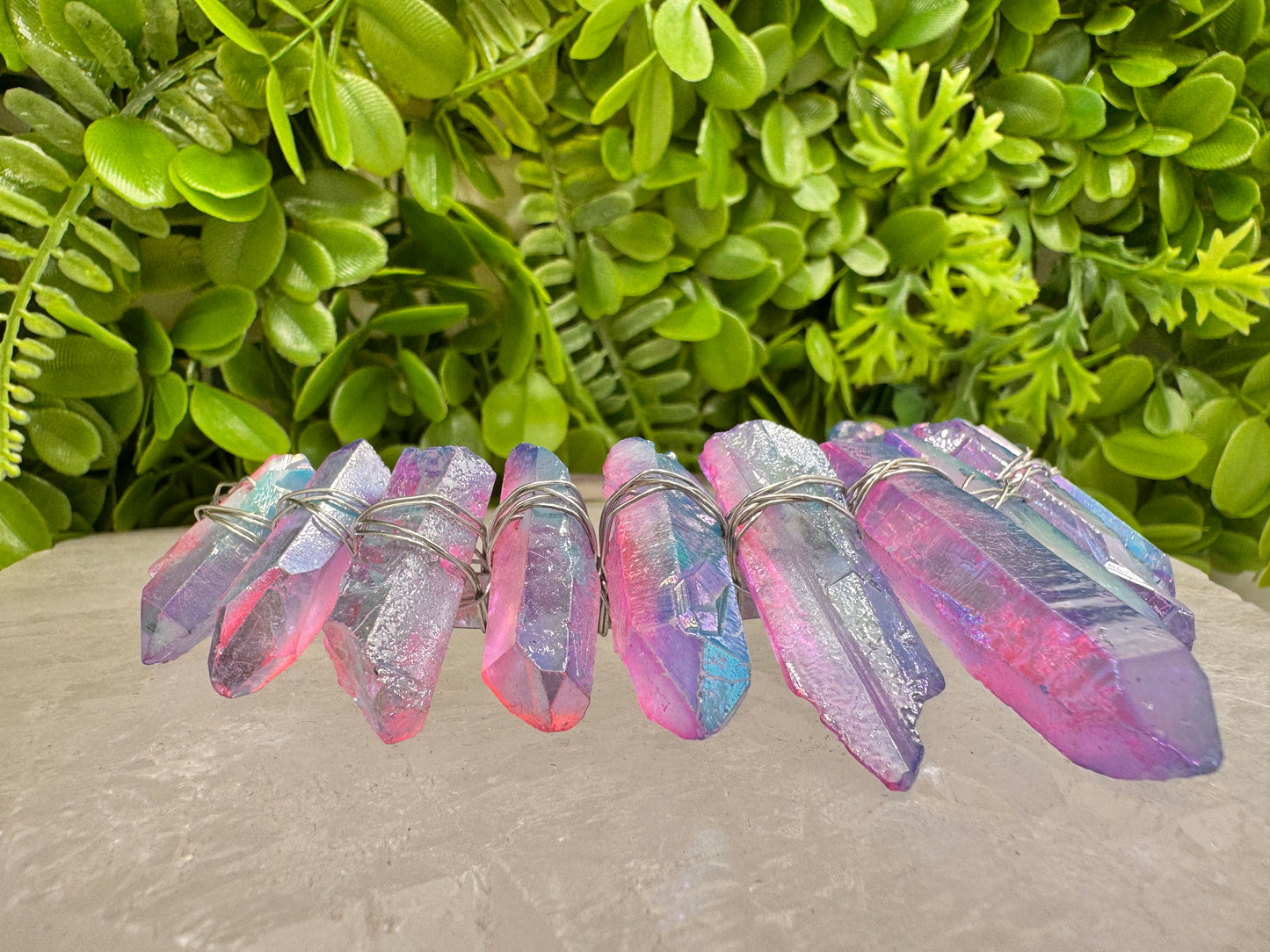 Aura Quartz Tiara 138g
