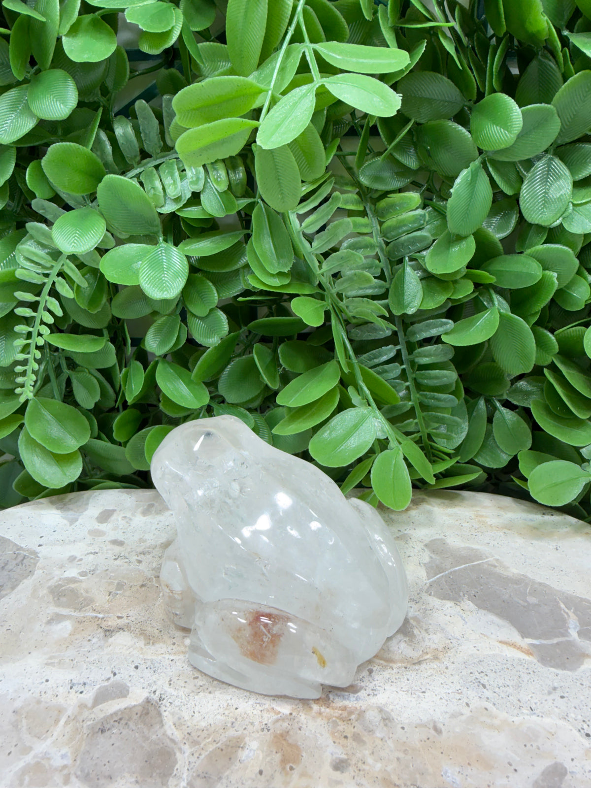Clear Quartz Frog 308g