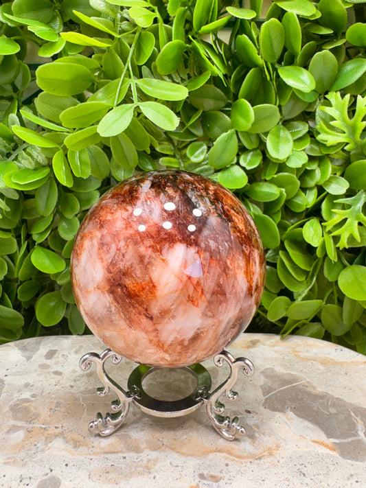 Fire Quartz Sphere 759g