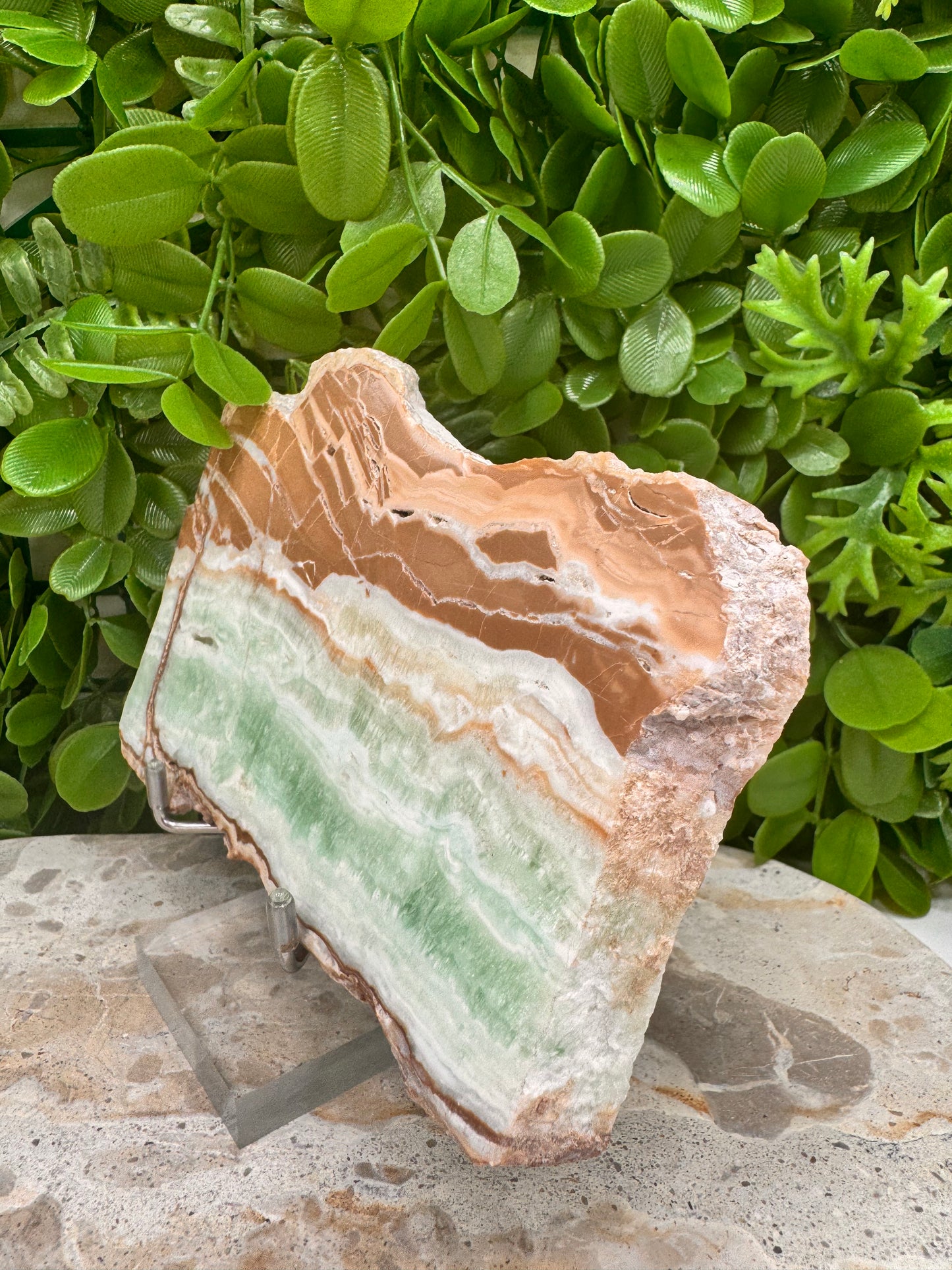 Caribbean Calcite Slab 446g