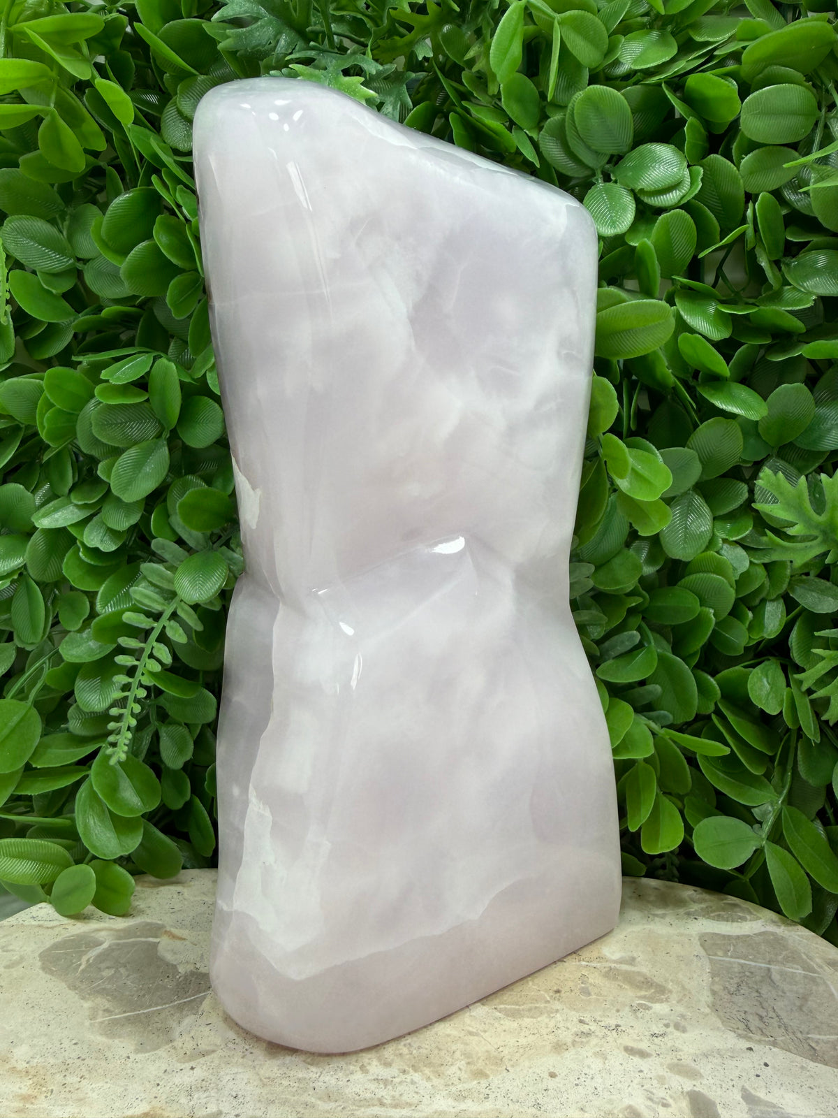 Pink Mangano Calcite Freeform 2928g