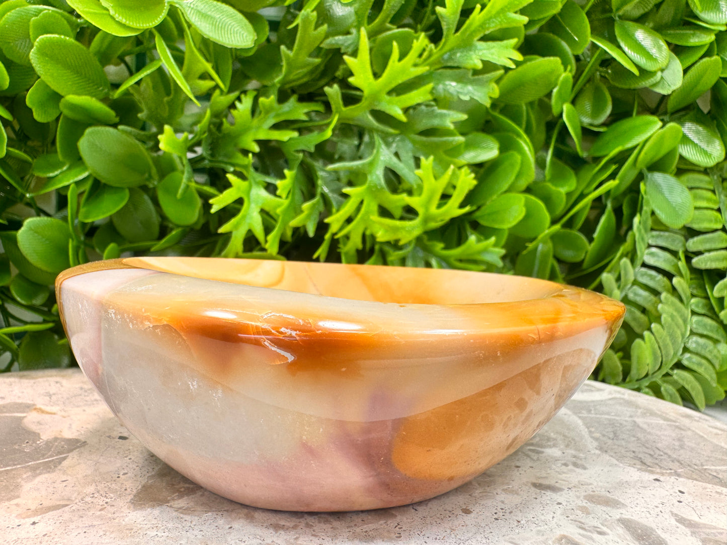 Polychrome Jasper Bowl 624g