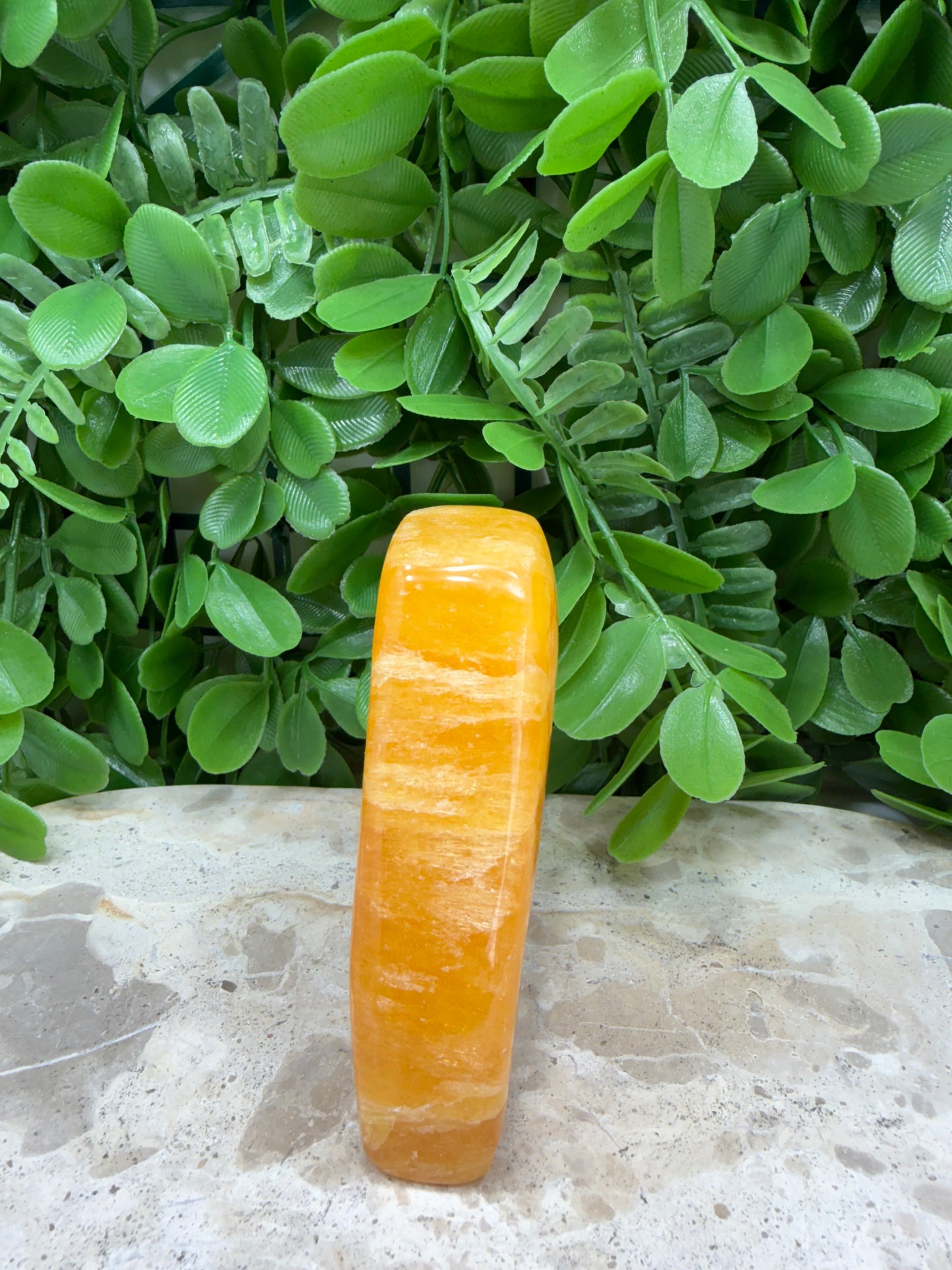 Crystalised Orange Calcite Freeform 278g