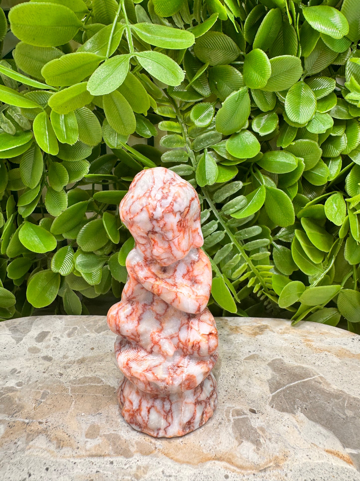 Red Vein Jasper Buddha 222g