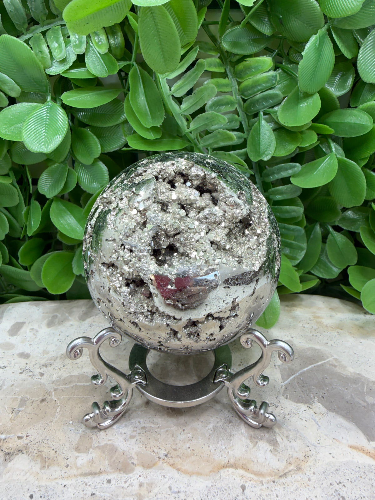 Pyrite Sphere 596g