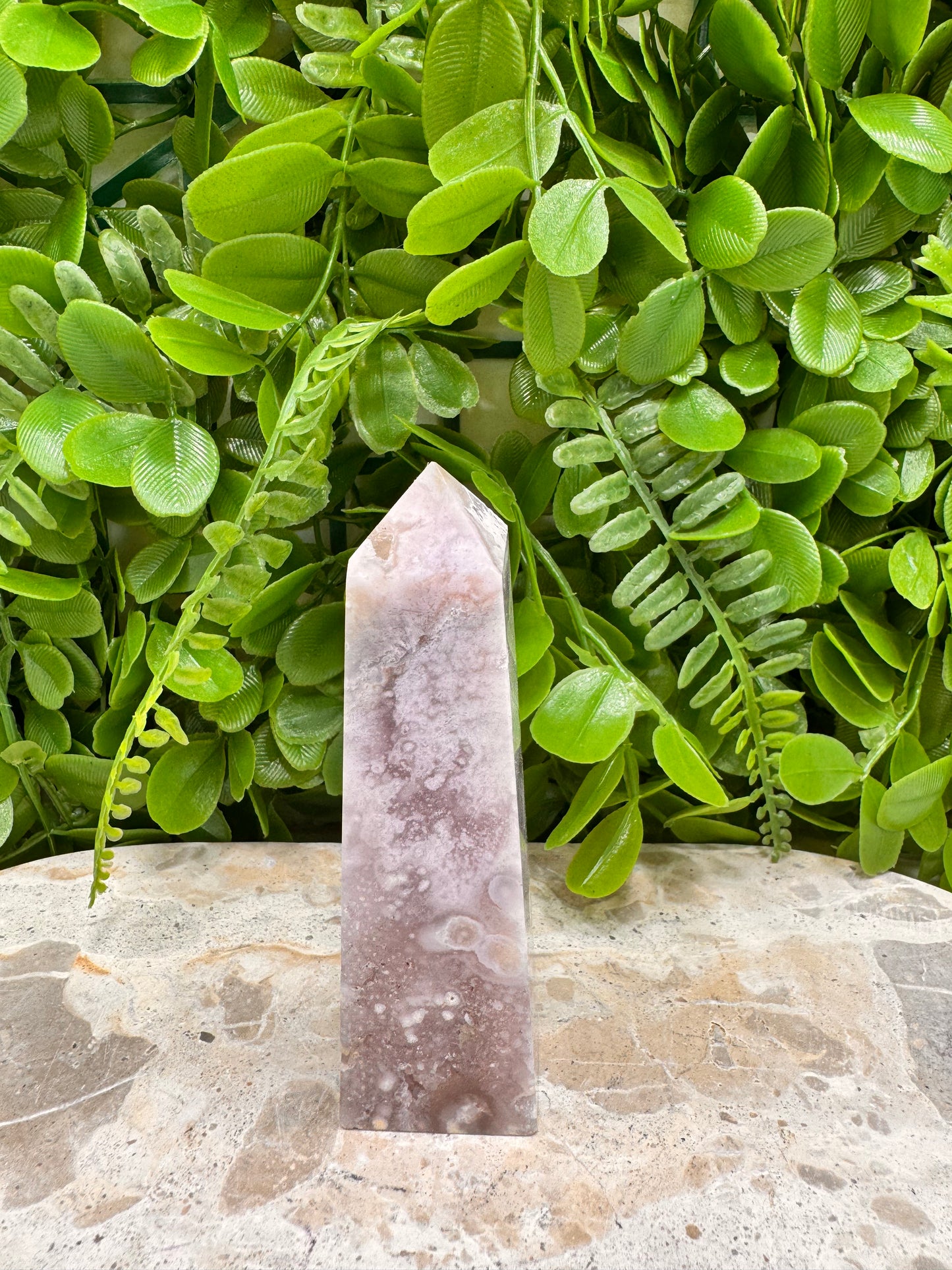 Flower Agate Point 158g