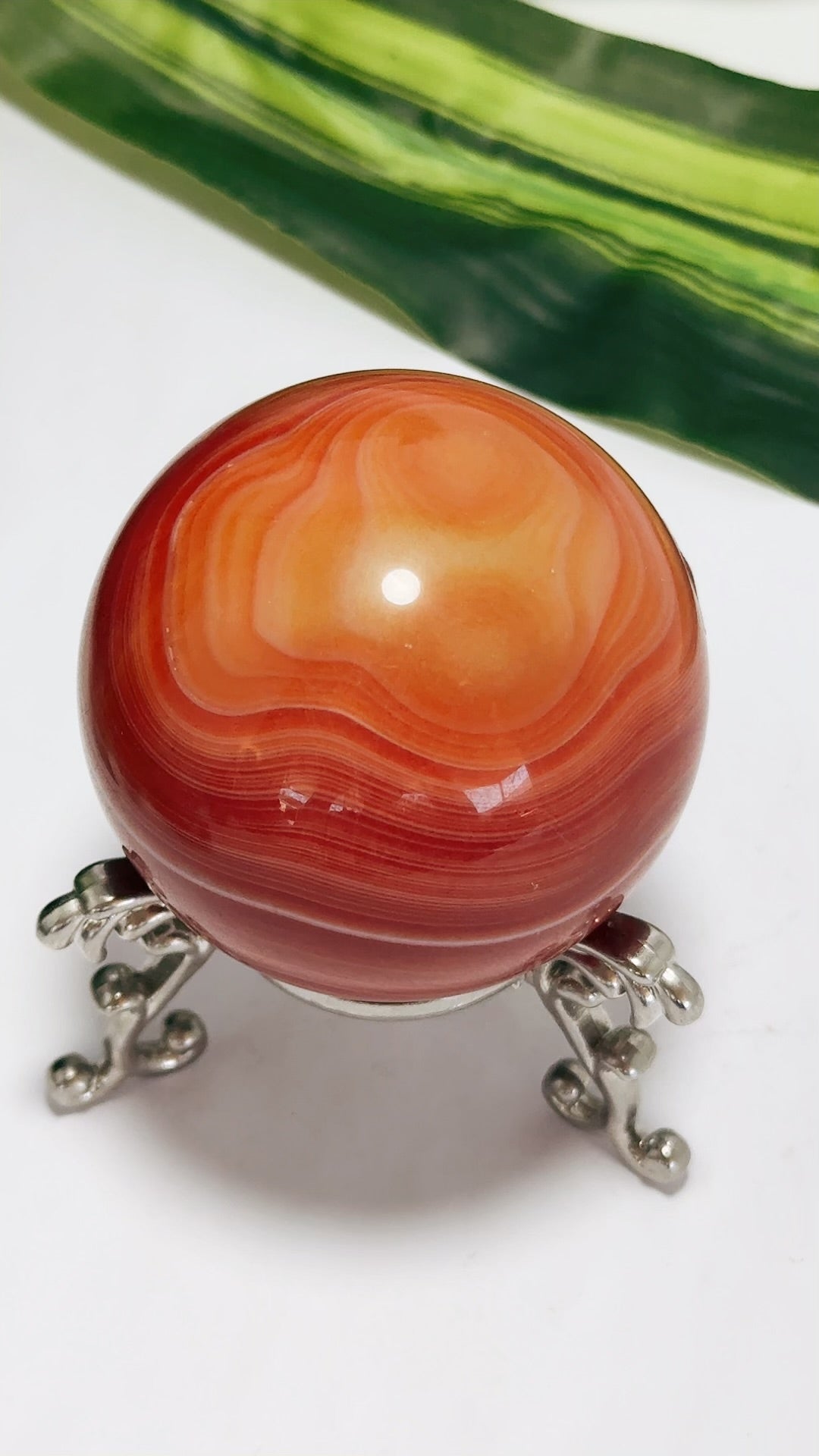 Carnelian Sphere 328g