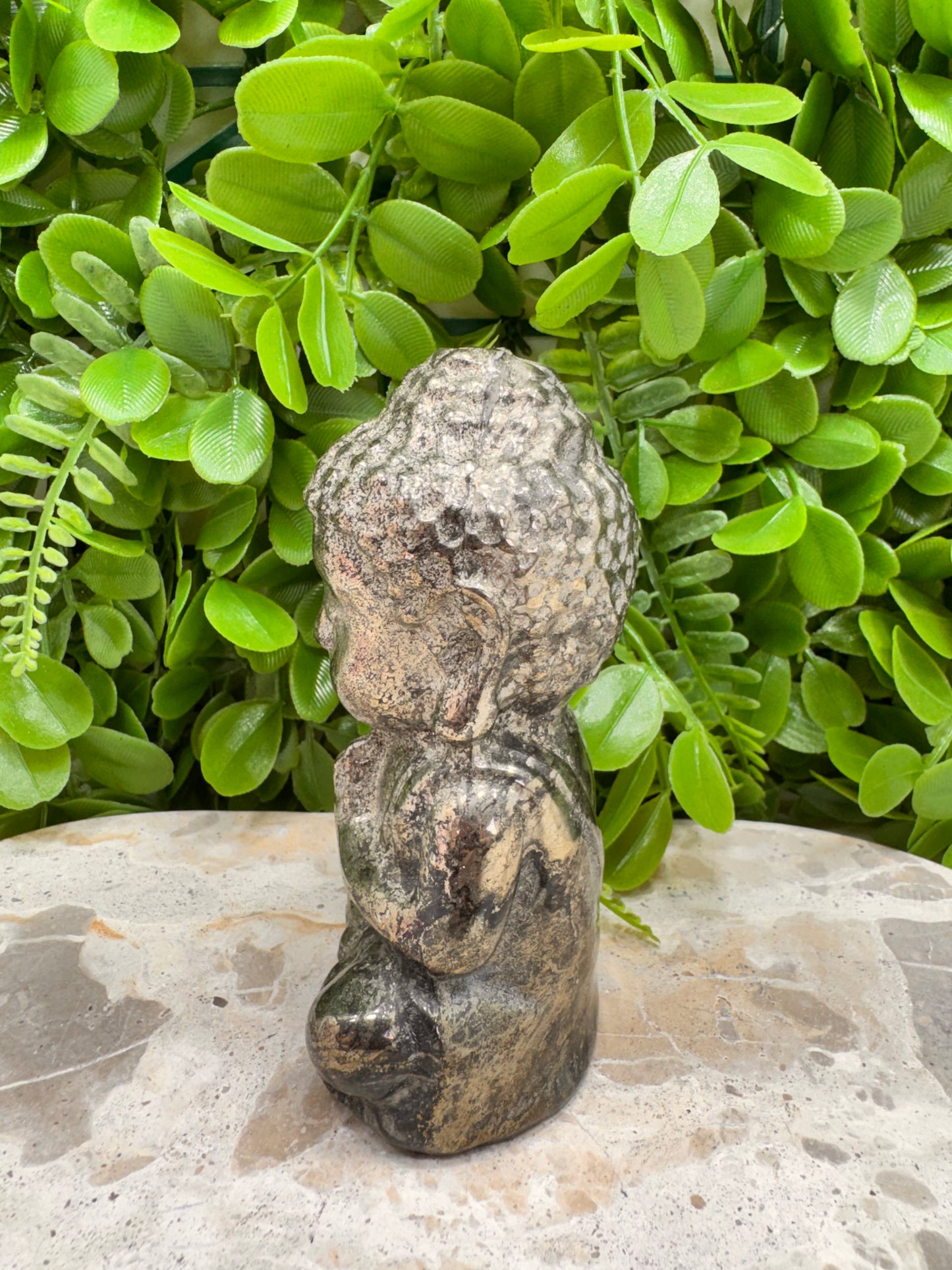 Pyrite Buddha 716g