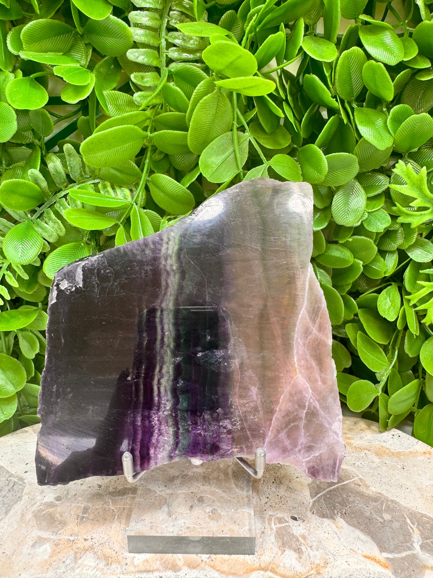 Fluorite Slab 410g
