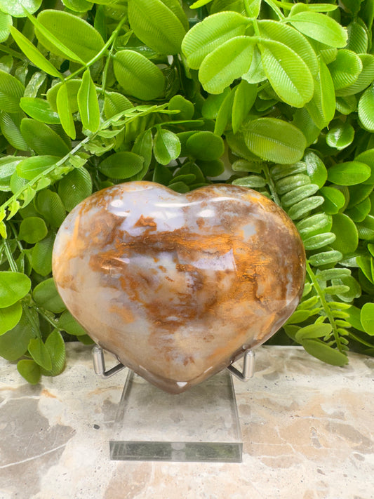 Ocean Jasper Heart 390g