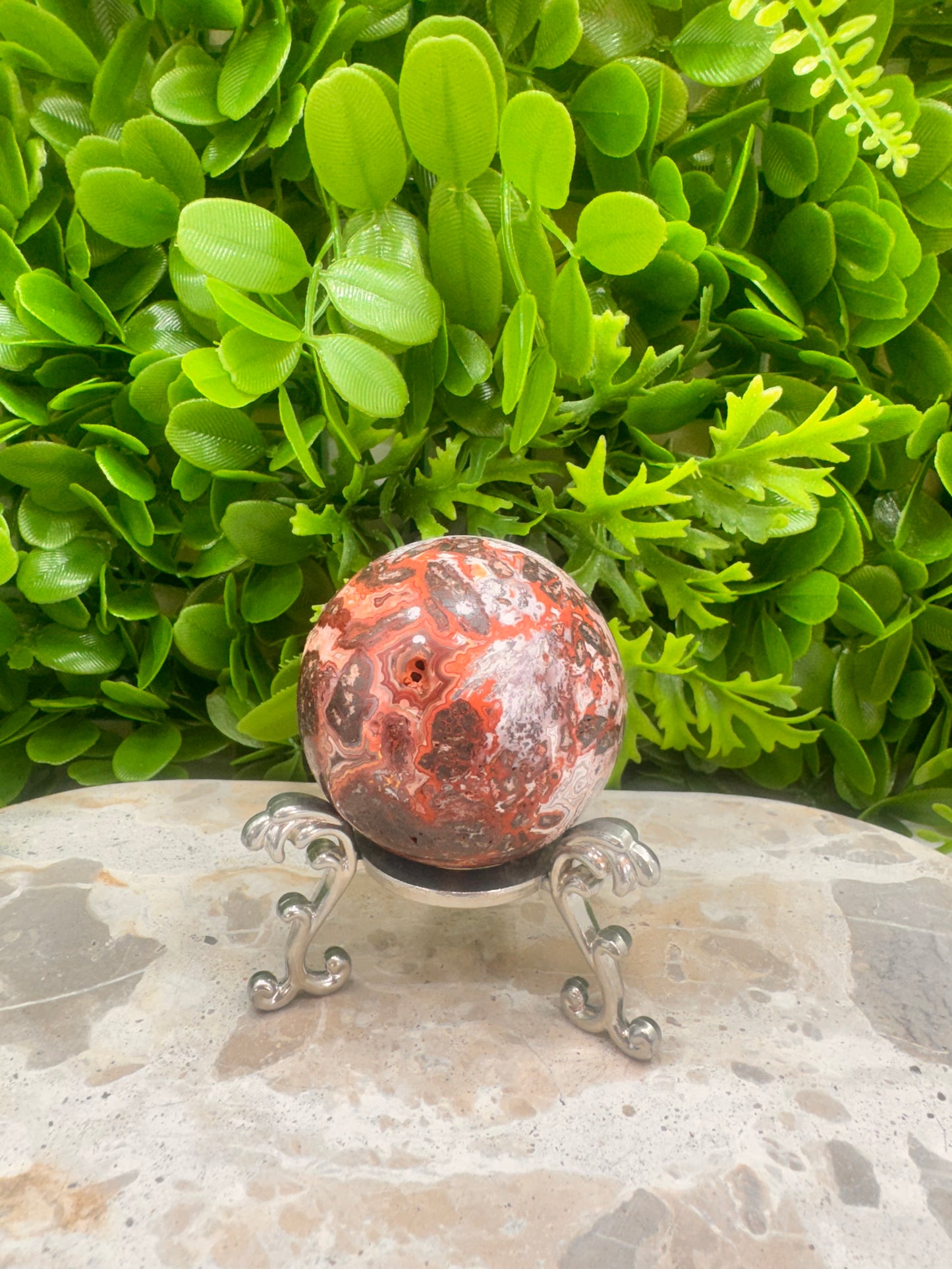 Mexican Agate Sphere 240g