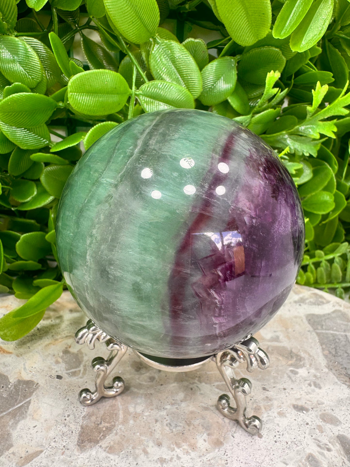 Fluorite Sphere 932g