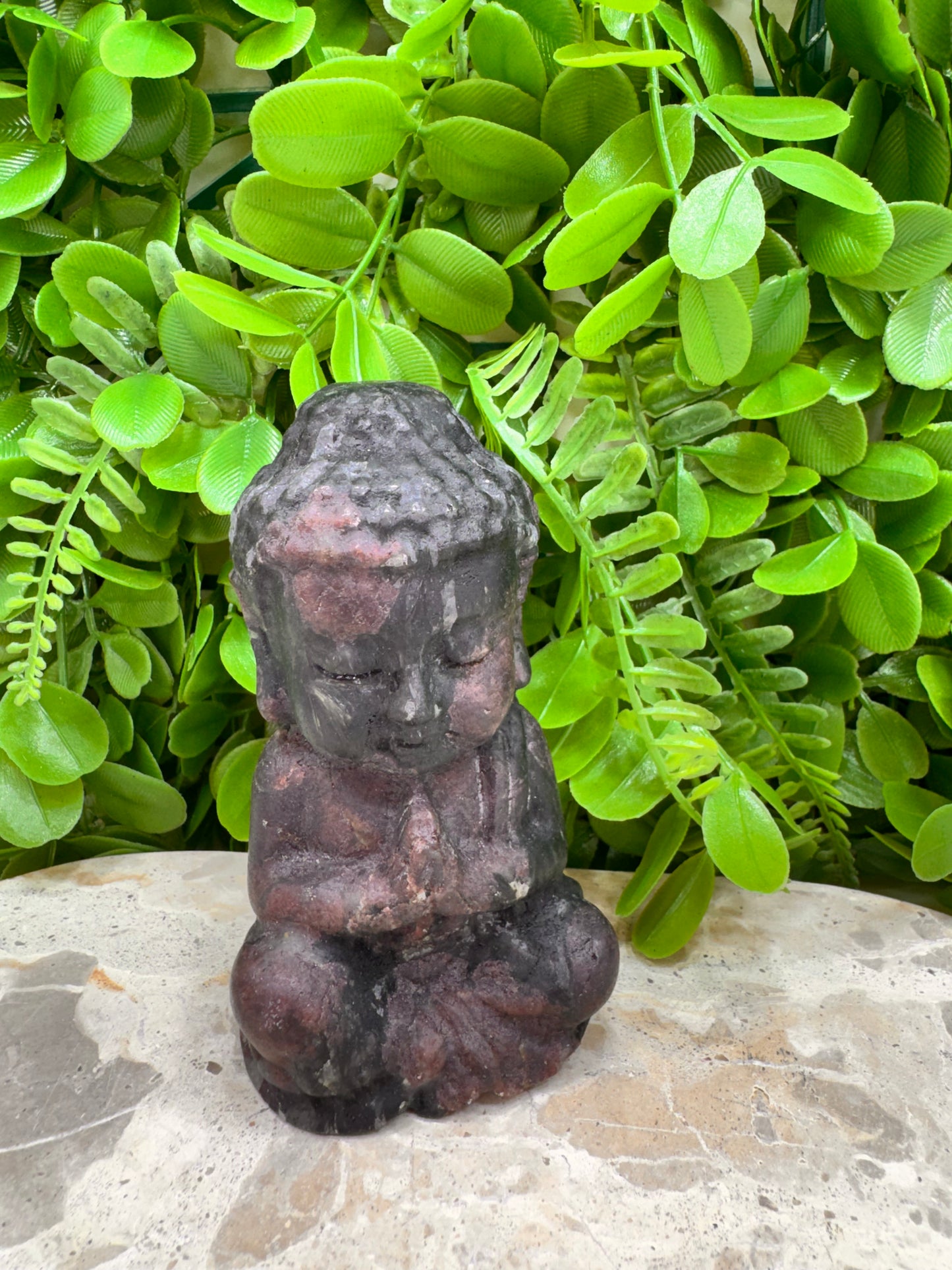 Garnet Buddha 602g