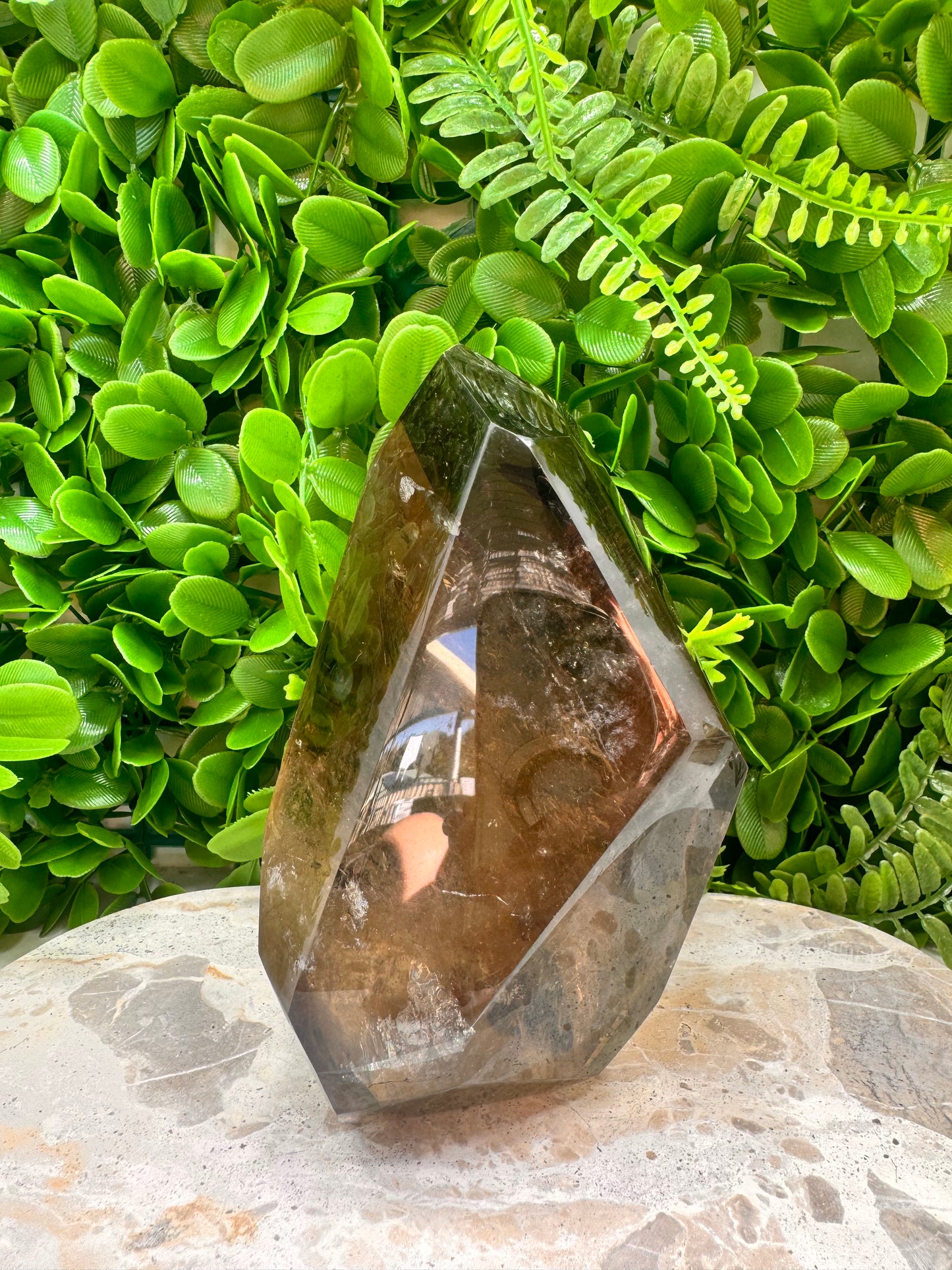 Smoky Citrine Freeform 1266g