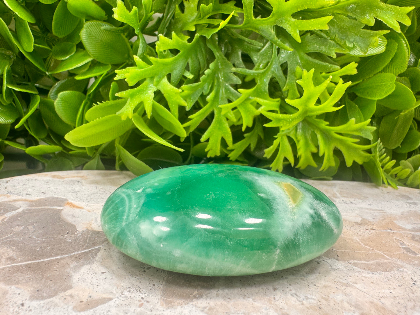 Smithsonite Palm Stone 132g