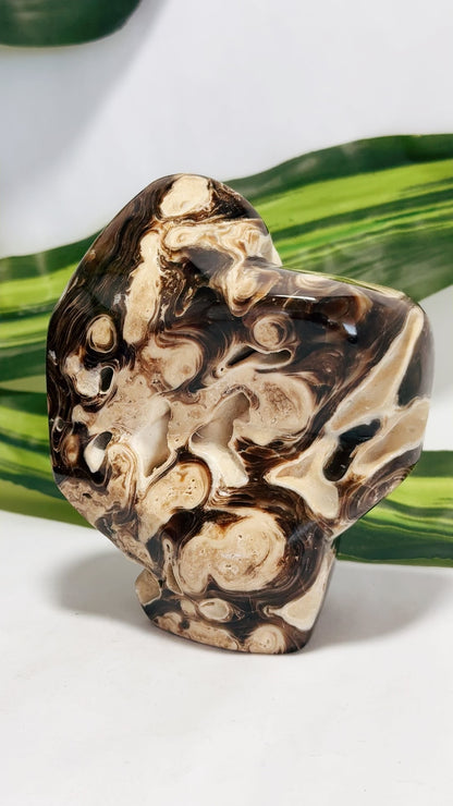 Chocolate Calcite Freeform 484g