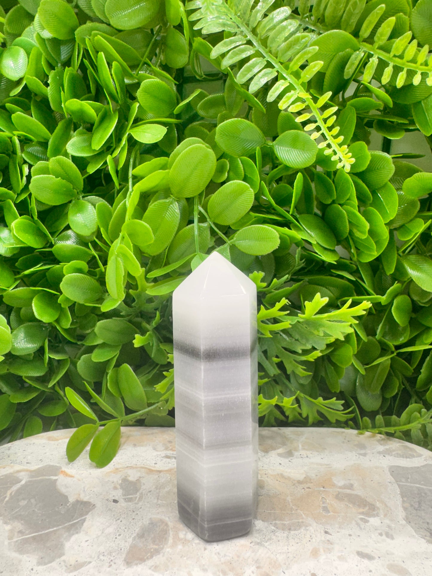 Black & White Onyx Tower 212g