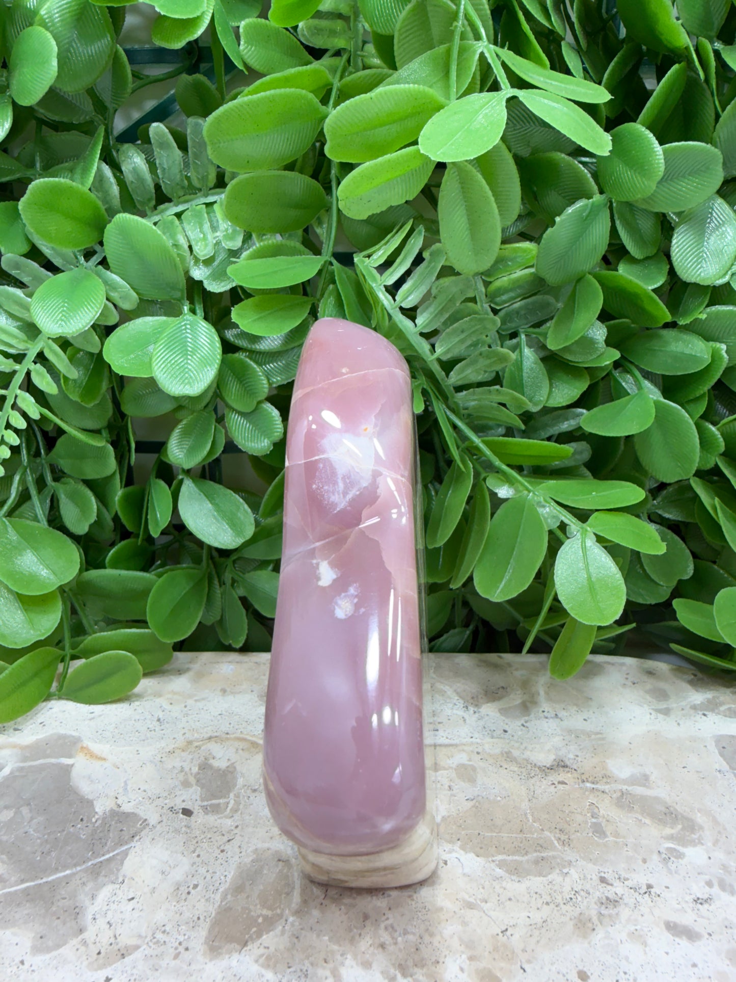 Pink Banded Onyx Freeform 504g