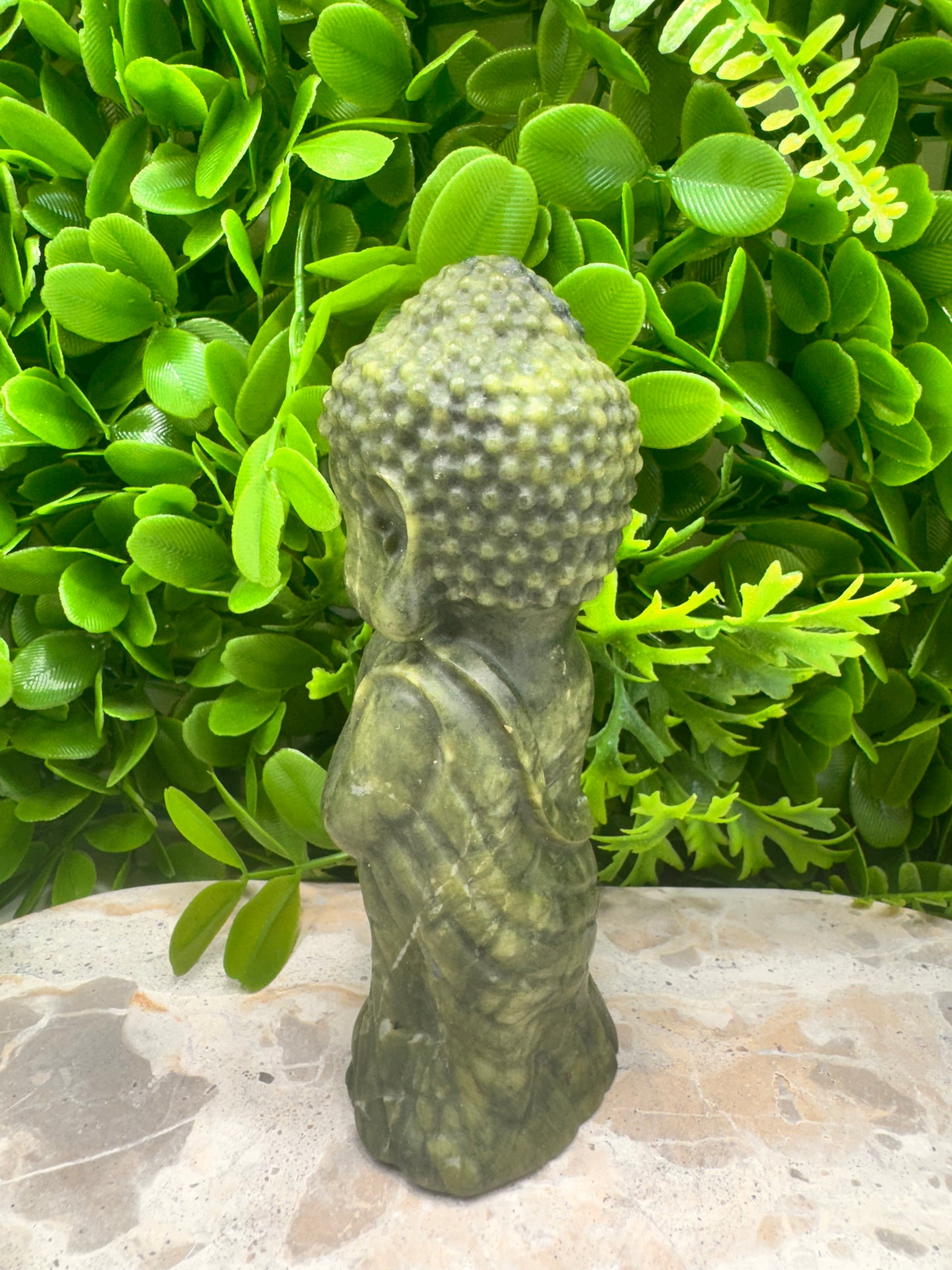 Serpentine Buddha 466g