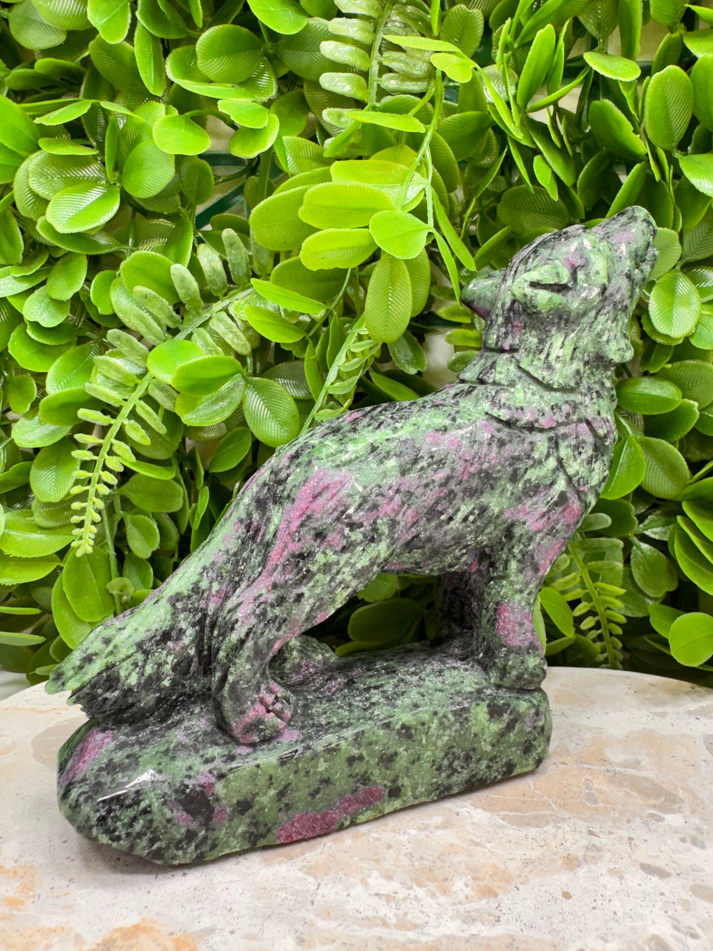 Ruby Zoisite Wolf 1148g