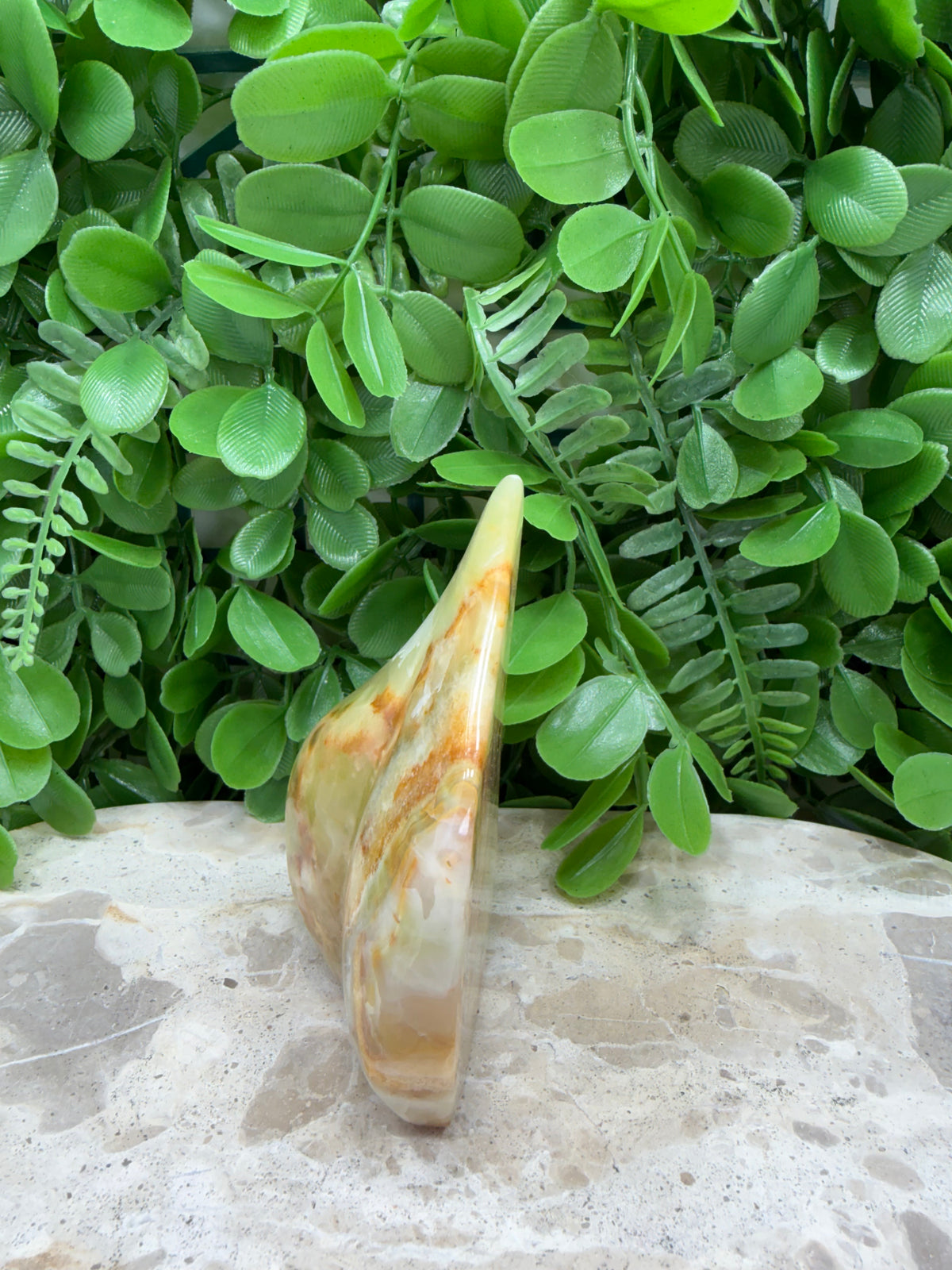 Lemon Banded Calcite Freeform | Joy • Confidence • Motivation