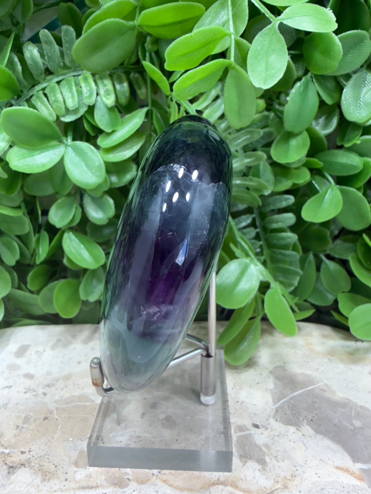 Rainbow Fluorite Heart 560g